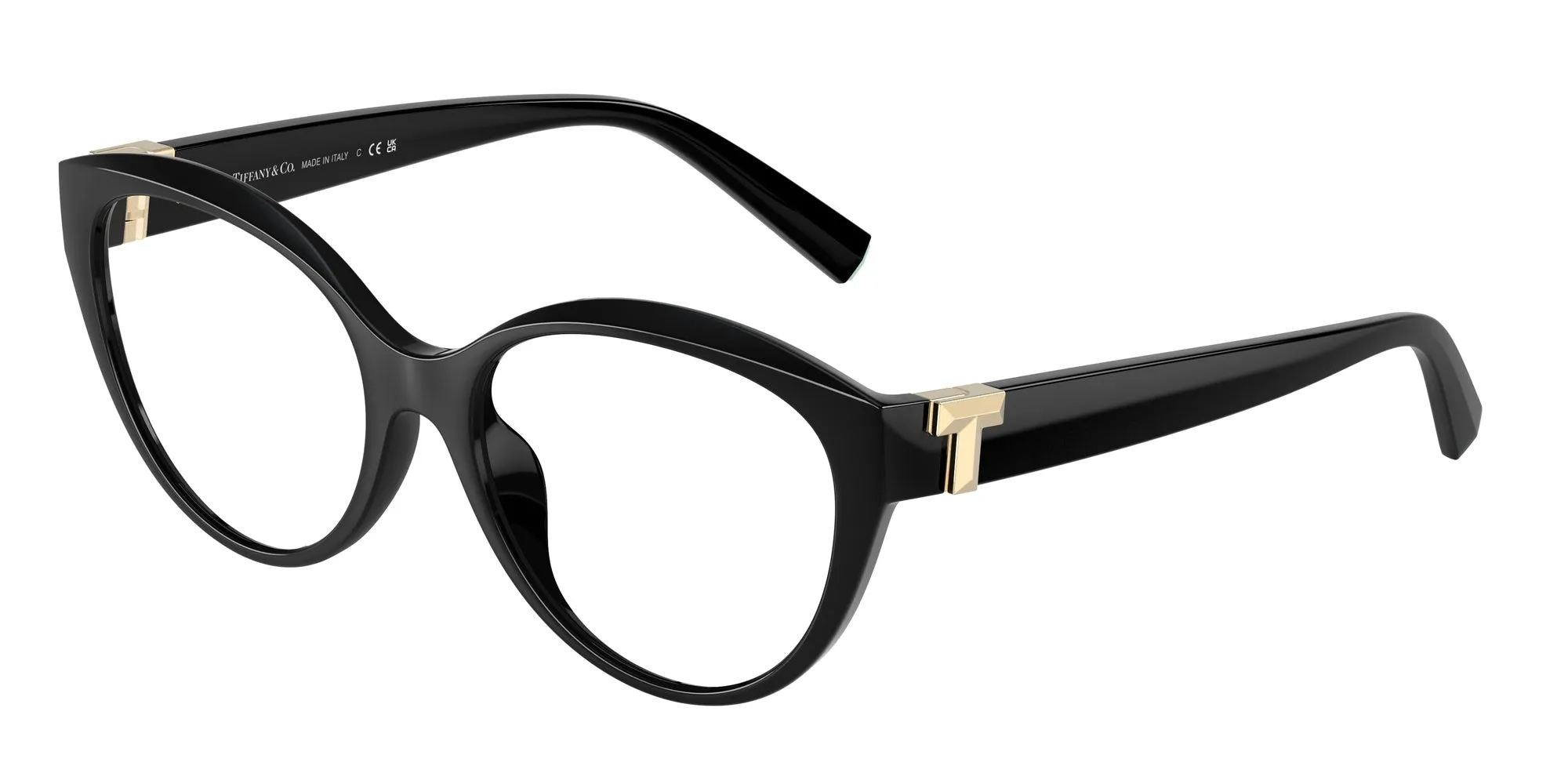 Tiffany TF2255U 8361 Montature da vista Iniettato Nero Cat Eye Normale - immagine 1
