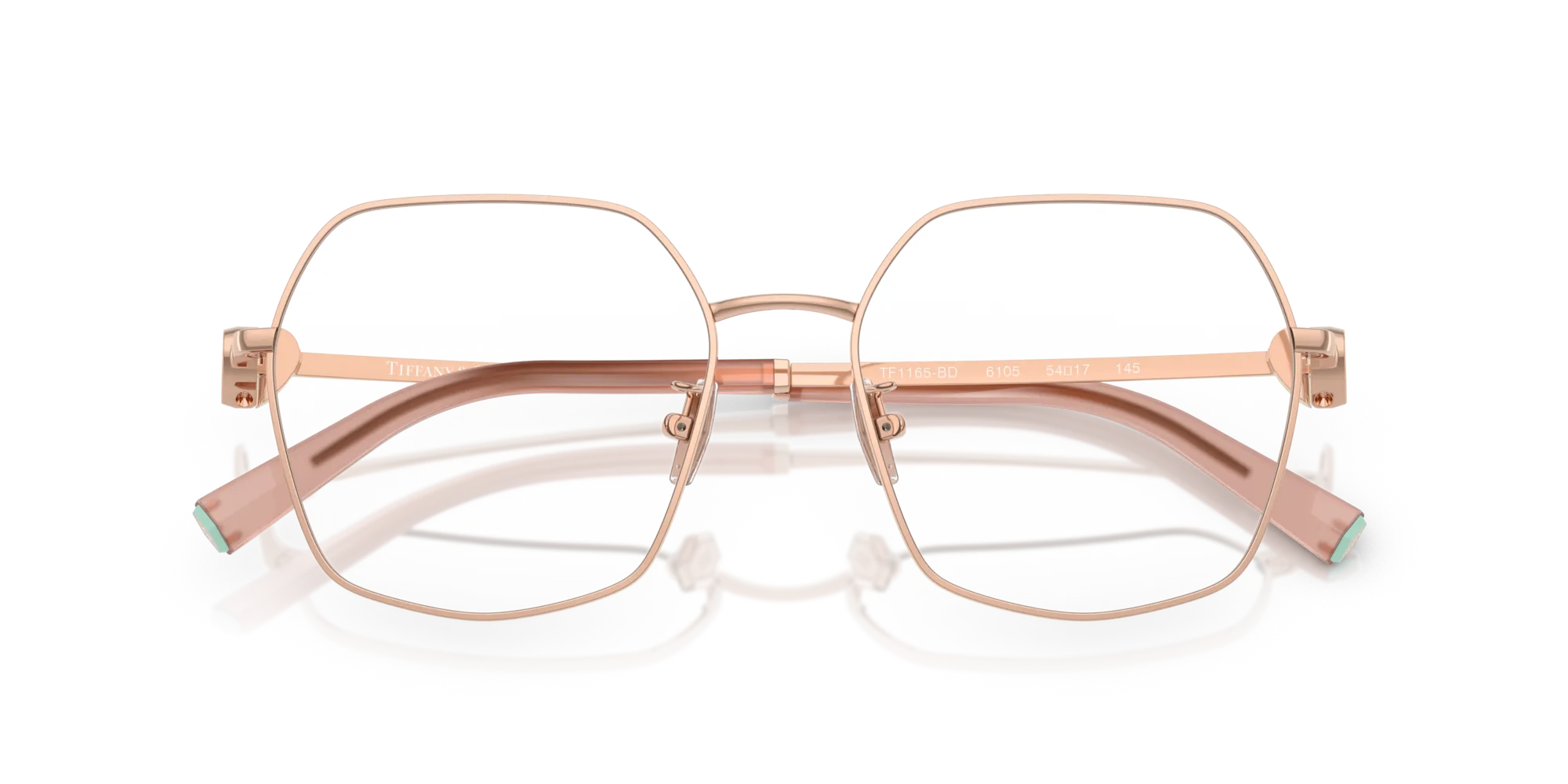 Tiffany TF1165BD 6105 Montature da vista Acciaio Oro Geometrica Normale - immagine 2