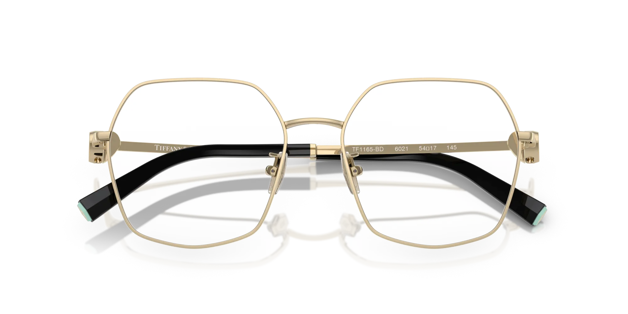 Tiffany TF1165BD 6021 Montature da vista Acciaio Oro Geometrica Normale - immagine 2