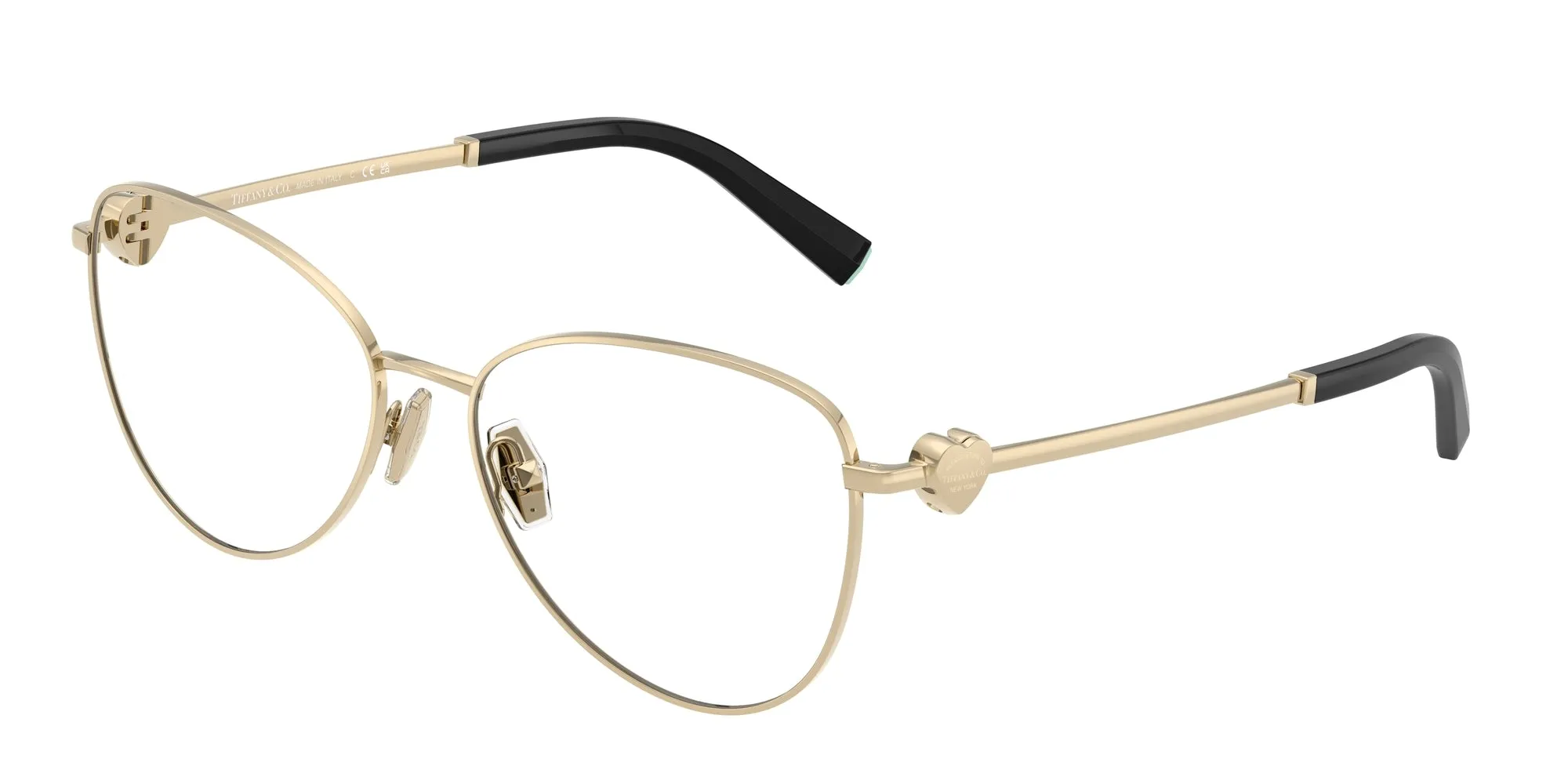 Tiffany TF1163B 6021 Montature da vista Acciaio Oro Pilot Normale - immagine 1