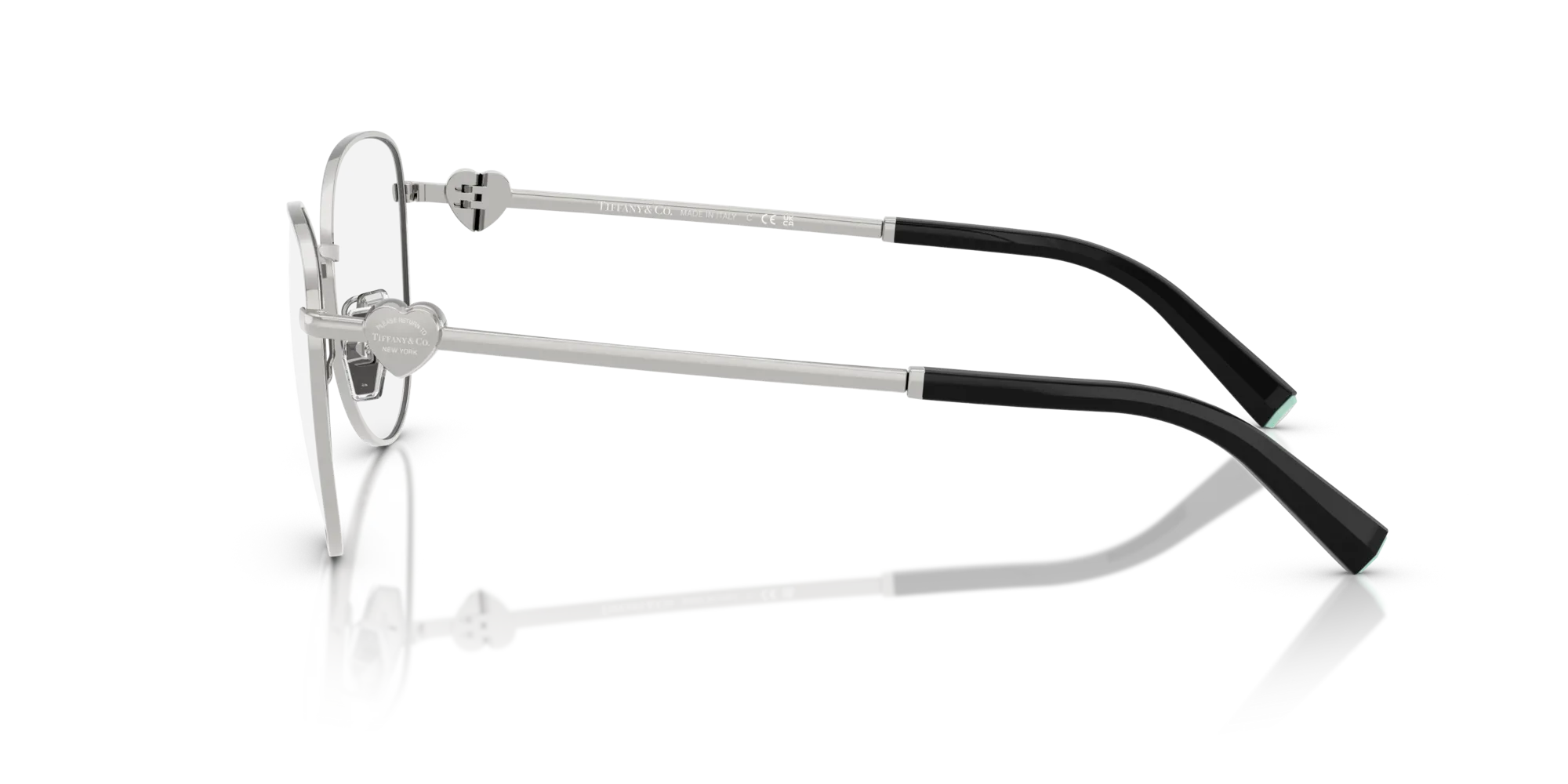 Tiffany TF1163B 6001 Montature da vista Acciaio Argento Pilot Normale - immagine 4