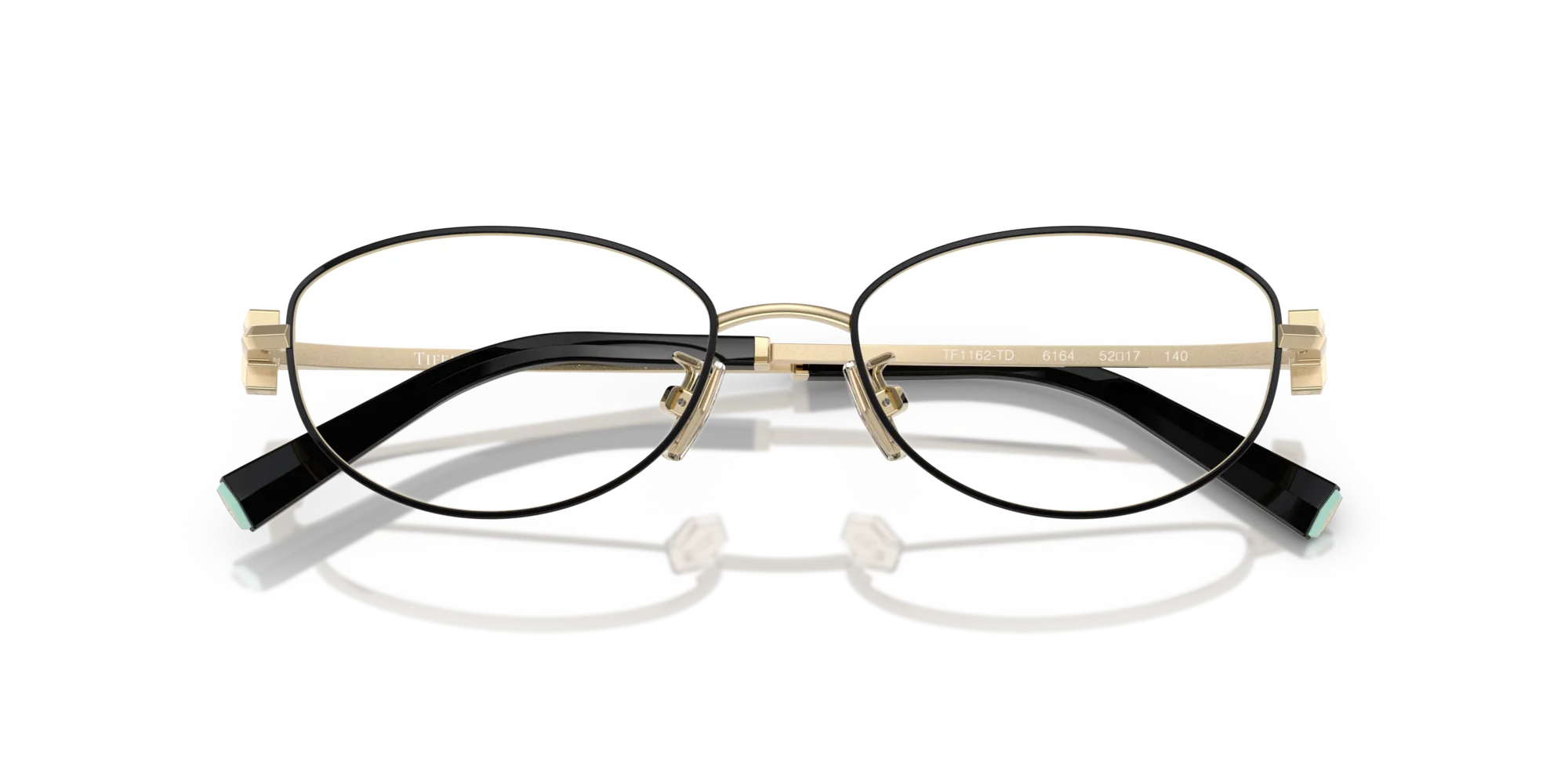 Tiffany TF1162TD 6164 Montature da vista Titanio Nero Rotonda Normale - immagine 2