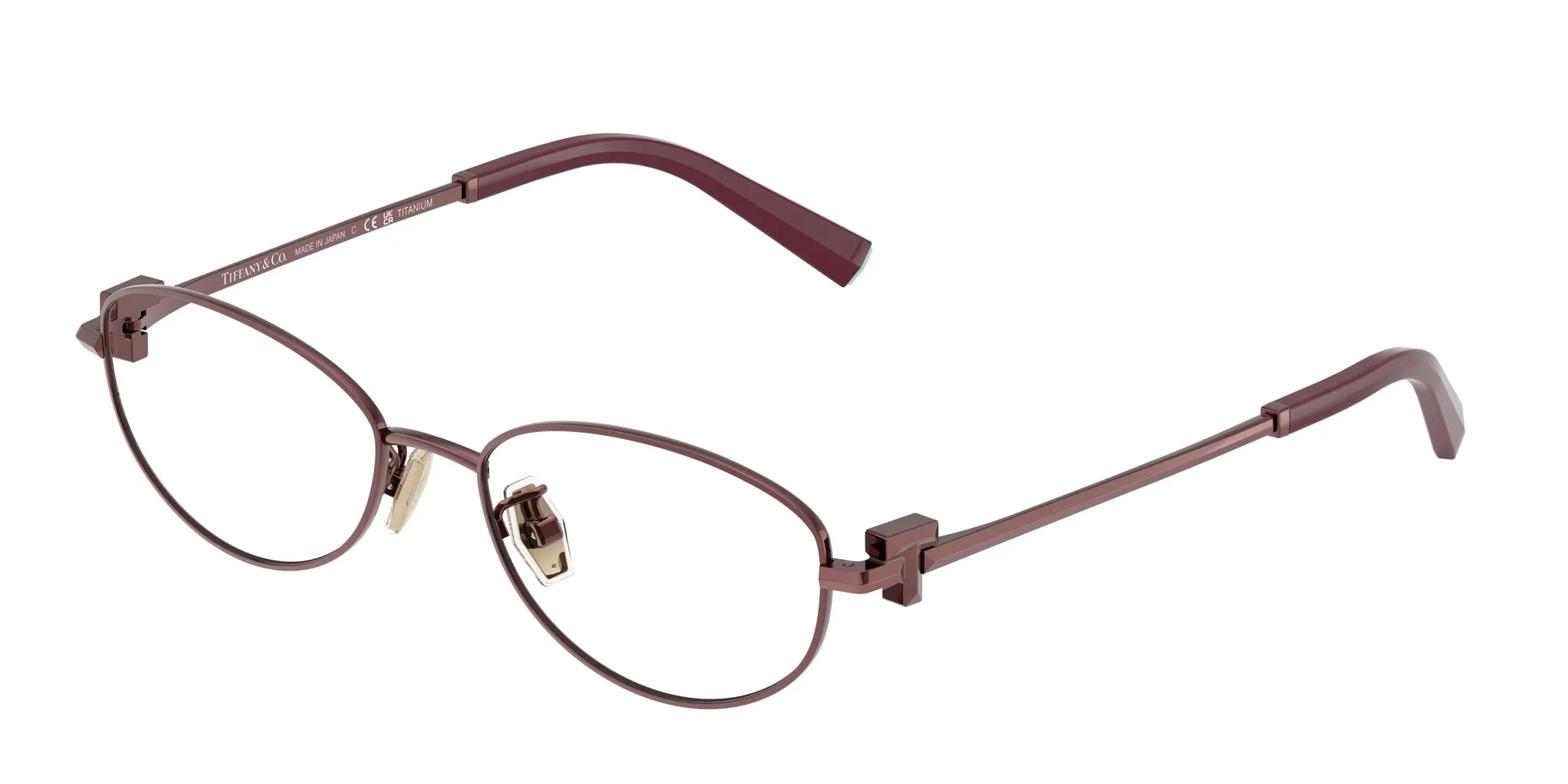 Tiffany TF1162TD 6015 Montature da vista Titanio Viola Rotonda Normale - immagine 1