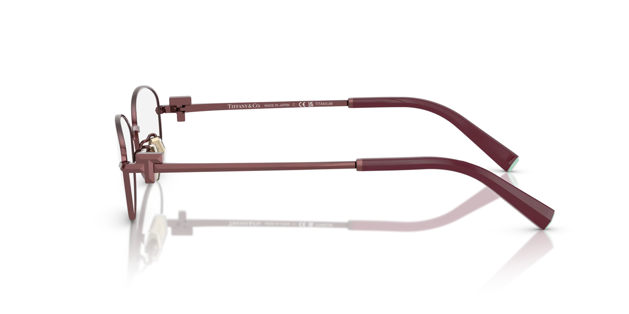 Tiffany TF1162TD 6015 Montature da vista Titanio Viola Rotonda Normale - immagine 4