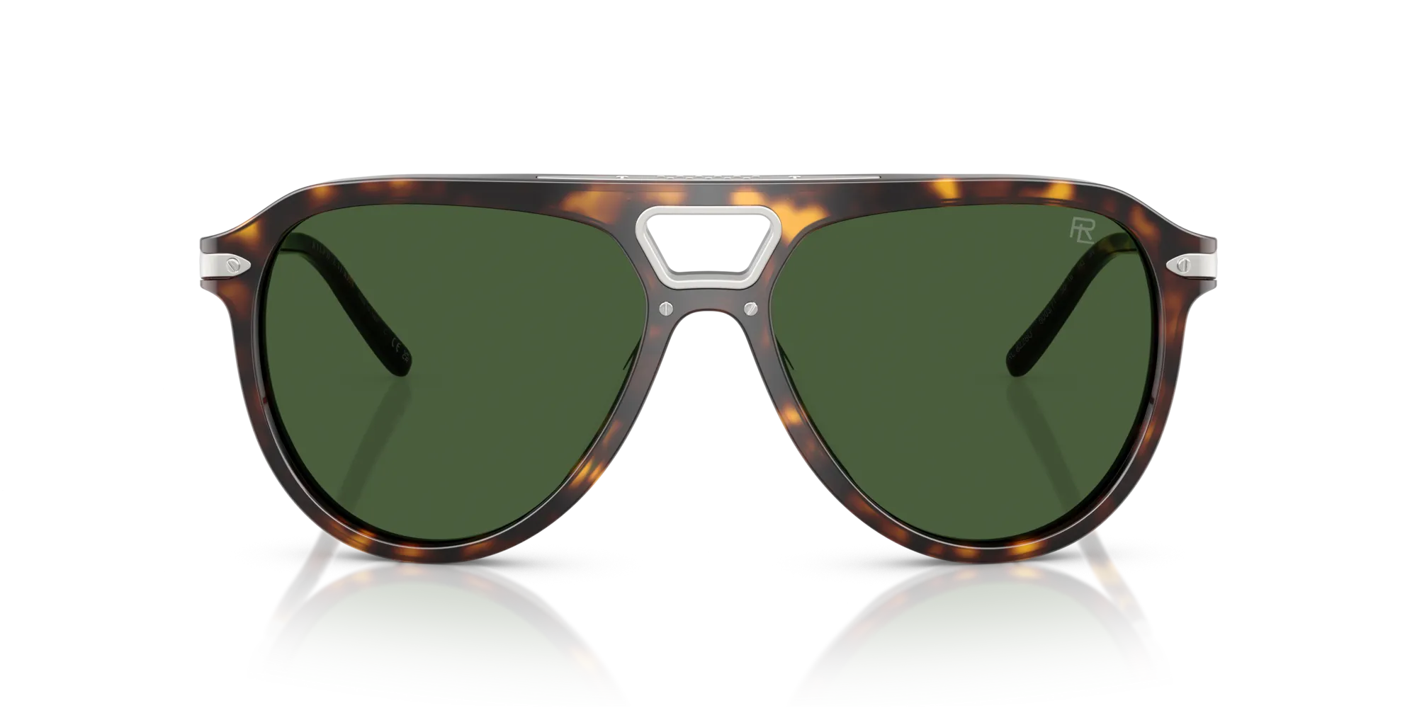 Ralph Lauren RL8228U 500371 Occhiali da sole Acetato Marrone Verde Pilot Normale - immagine 3