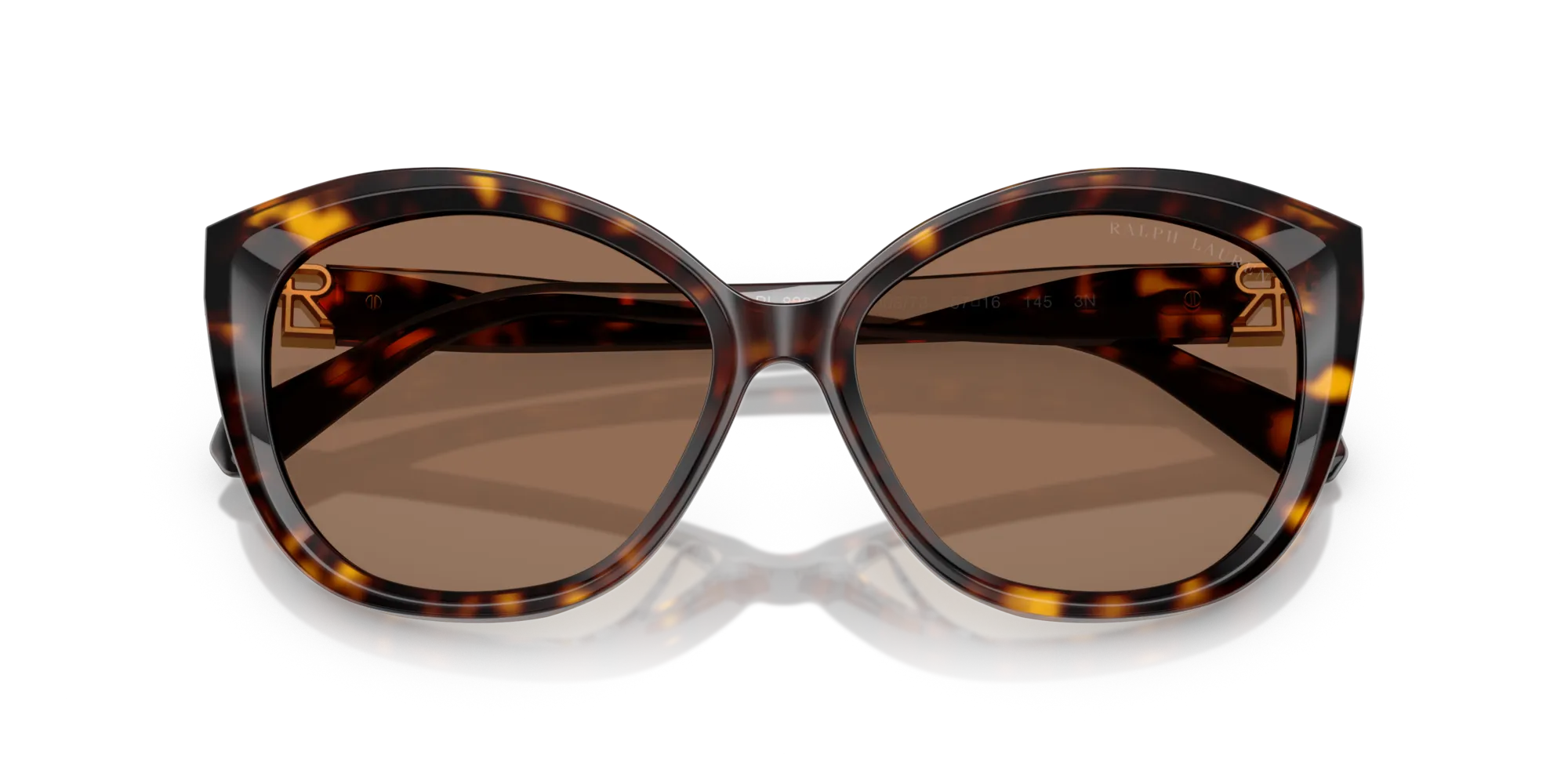 Ralph Lauren RL8225U 500373 Occhiali da sole Acetato Marrone Marrone Farfalla Normale - immagine 2