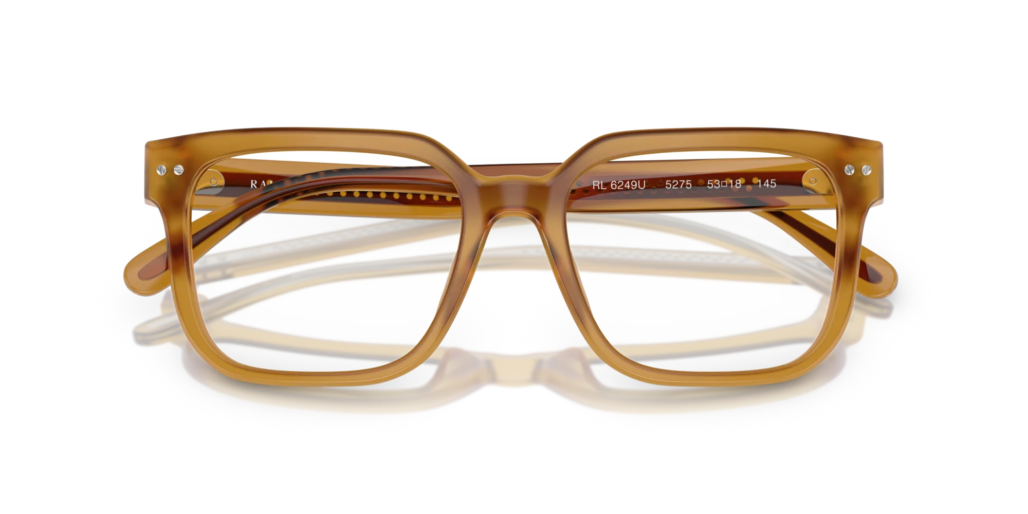 Ralph Lauren RL6249U 5275 Montature da vista Acetato Tartaruga Squadrata Normale - immagine 2