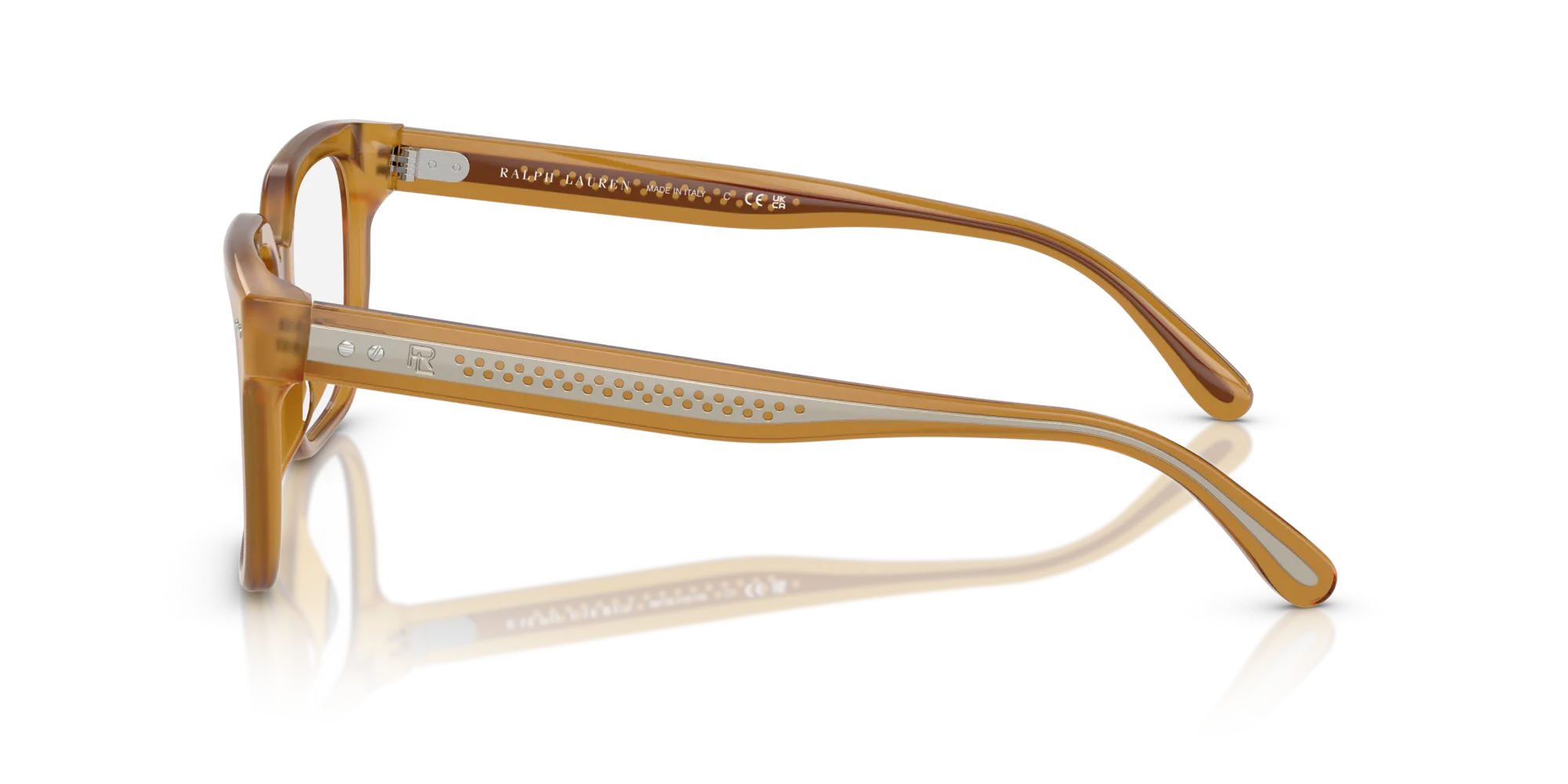 Ralph Lauren RL6249U 5275 Montature da vista Acetato Tartaruga Squadrata Normale - immagine 4
