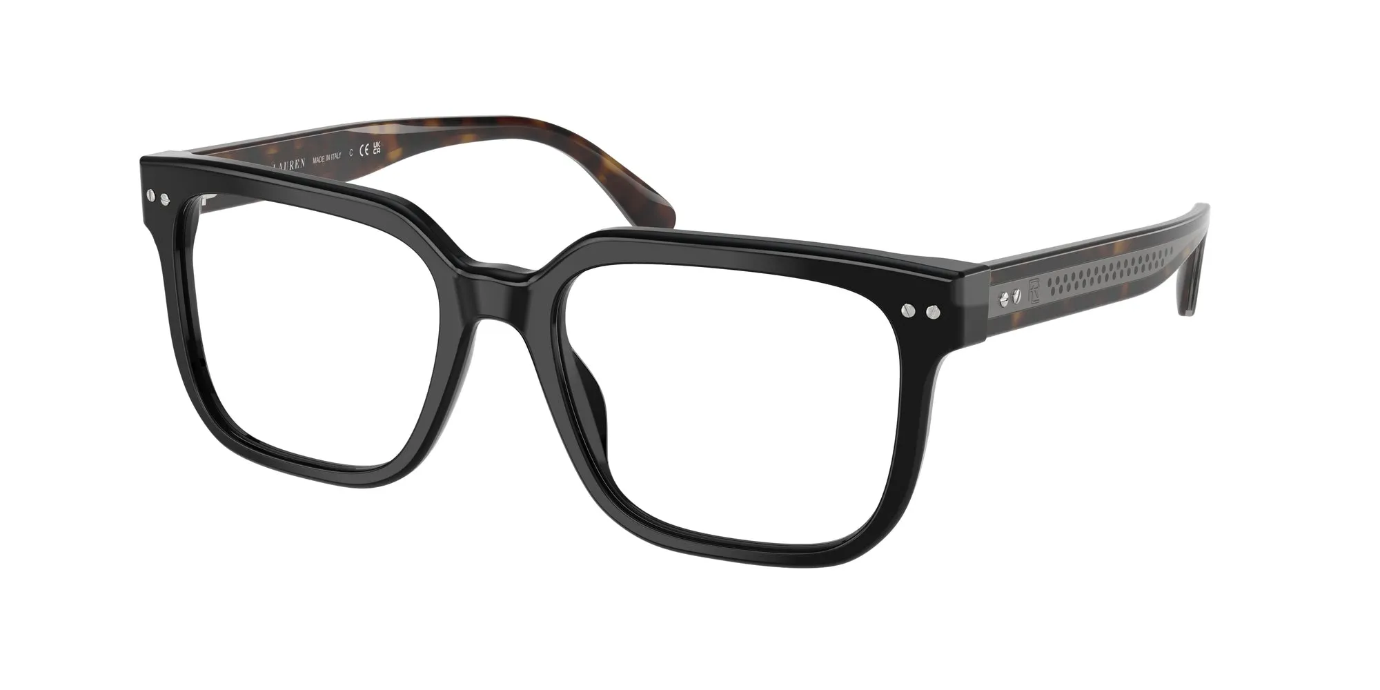 Ralph Lauren RL6249U 5241 Montature da vista Acetato Nero Squadrata Normale - immagine 1