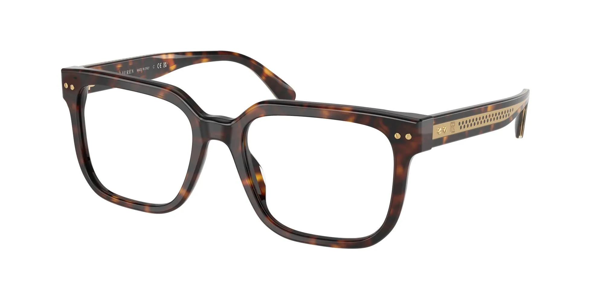 Ralph Lauren RL6249U 5003 Montature da vista Acetato Marrone Squadrata Normale - immagine 1