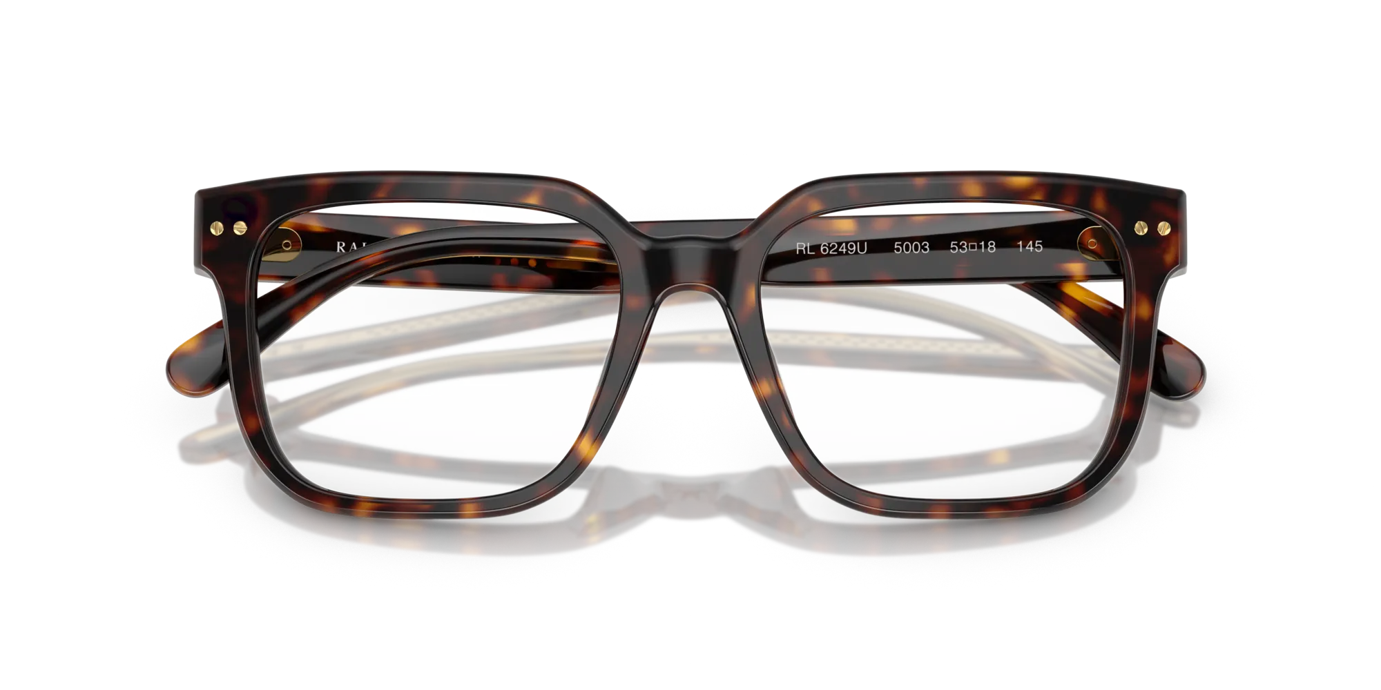 Ralph Lauren RL6249U 5003 Montature da vista Acetato Marrone Squadrata Normale - immagine 2