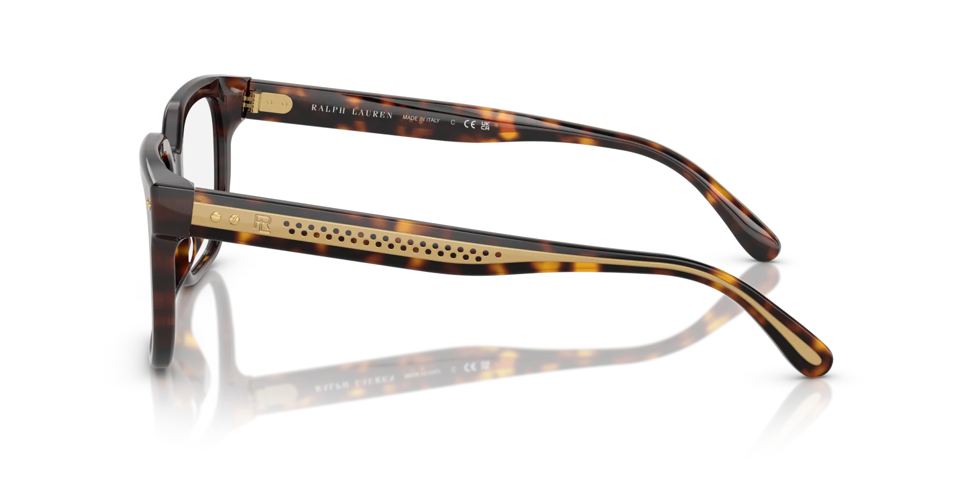 Ralph Lauren RL6249U 5003 Montature da vista Acetato Marrone Squadrata Normale - immagine 4