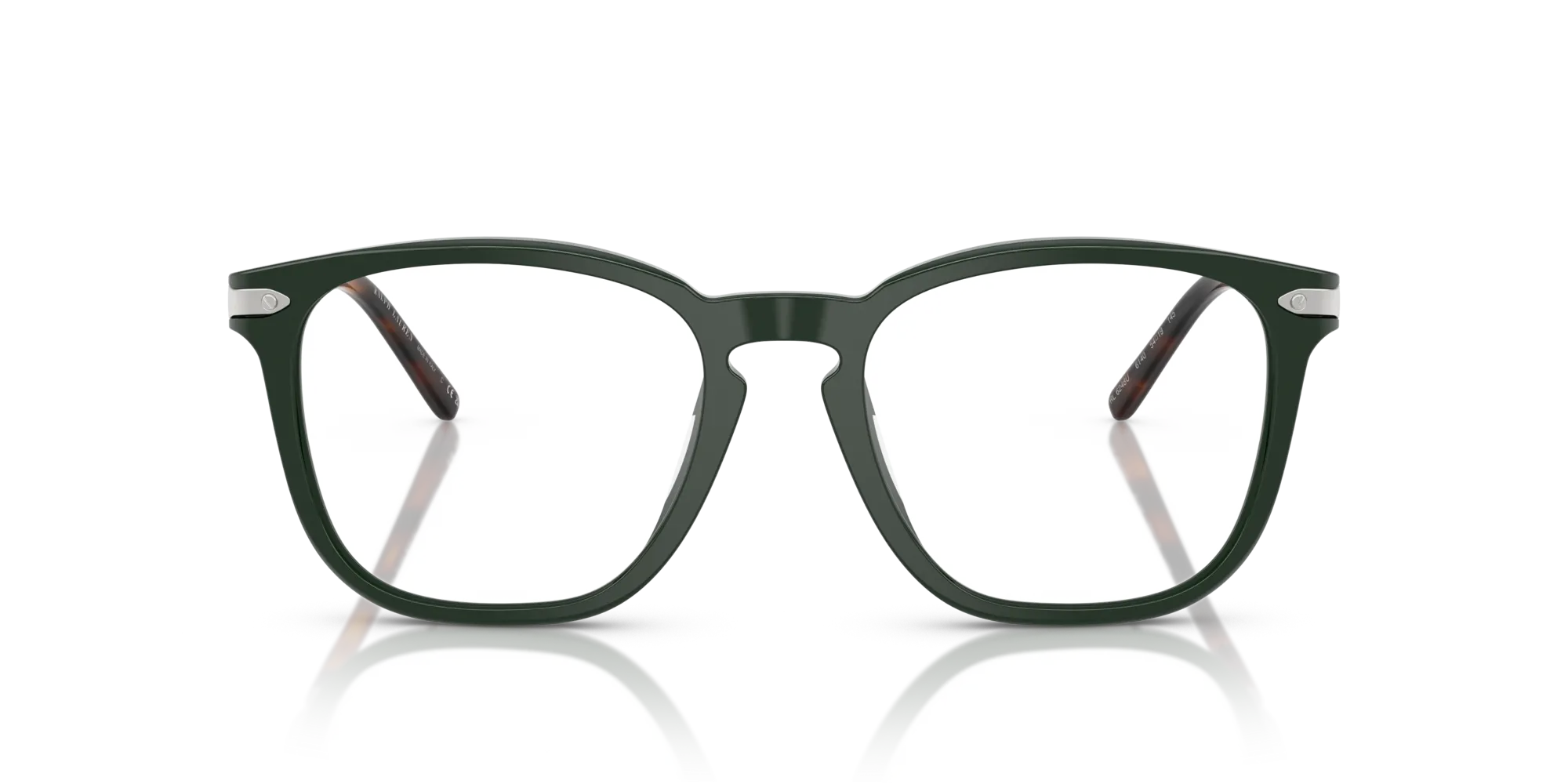 Ralph Lauren RL6248U 6140 Montature da vista Acetato Verde Squadrata Normale - immagine 3