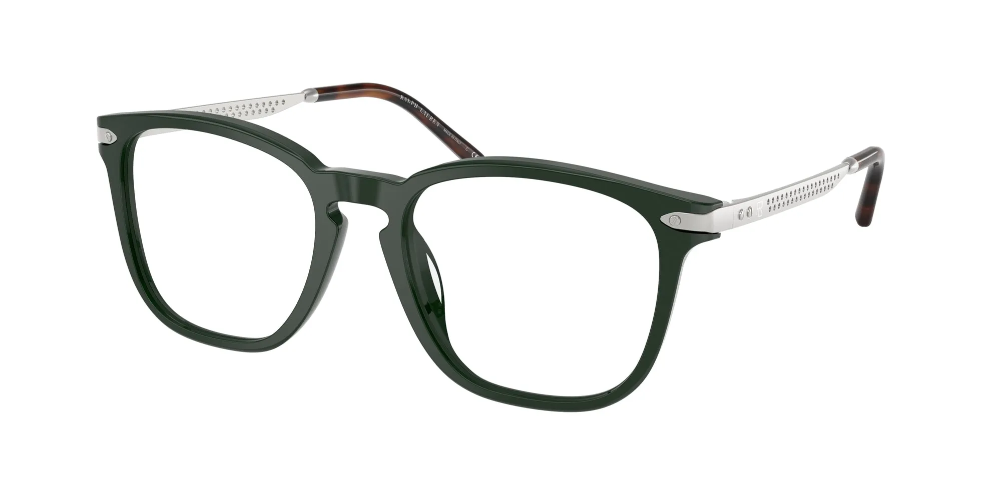 Ralph Lauren RL6248U 6140 Montature da vista Acetato Verde Squadrata Normale - immagine 1