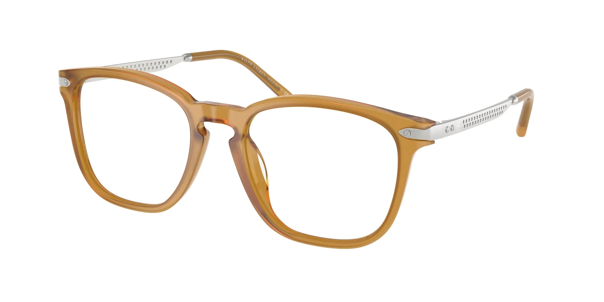 Ralph Lauren RL6248U 5275 Montature da vista Acetato Tartaruga Trasparente Squadrata Normale - immagine 1