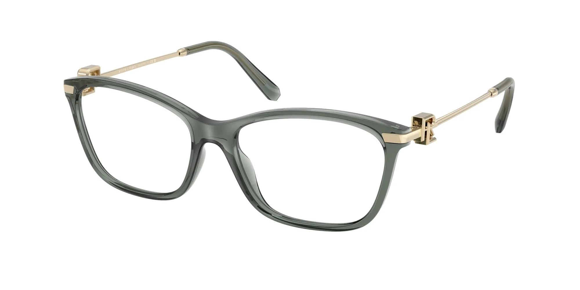 Ralph Lauren RL6247U 6216 Montature da vista Iniettato Verde Farfalla Normale - immagine 1