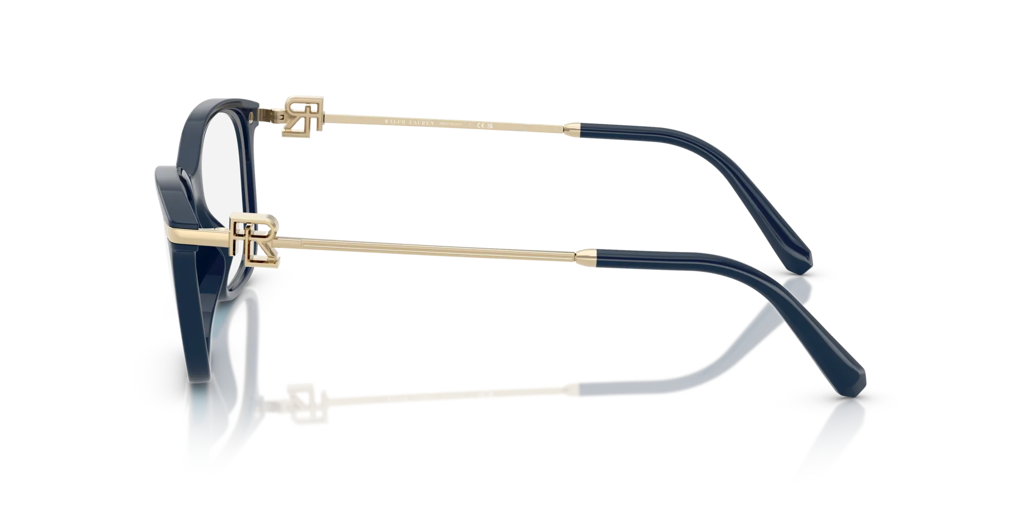 Ralph Lauren RL6247U 6215 Montature da vista Iniettato Blu Farfalla Normale - immagine 4