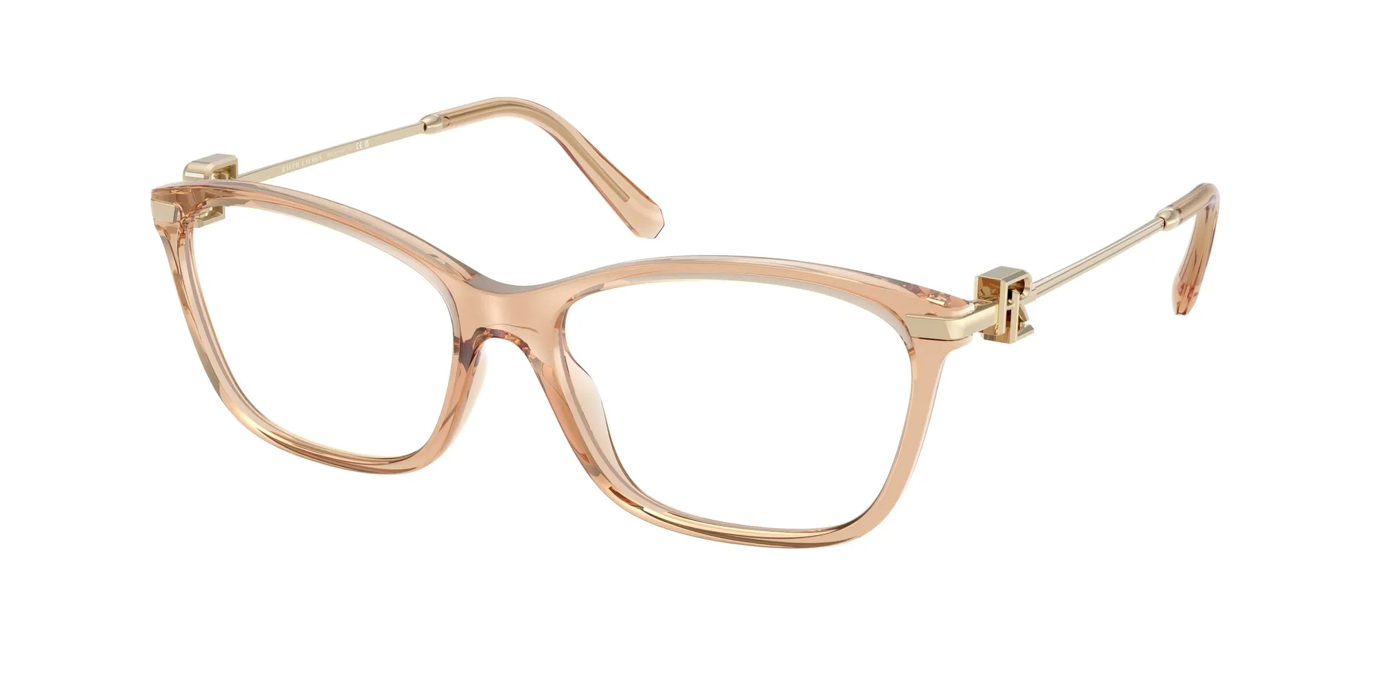 Ralph Lauren RL6247U 6205 Montature da vista Iniettato Marrone Farfalla Normale - immagine 1