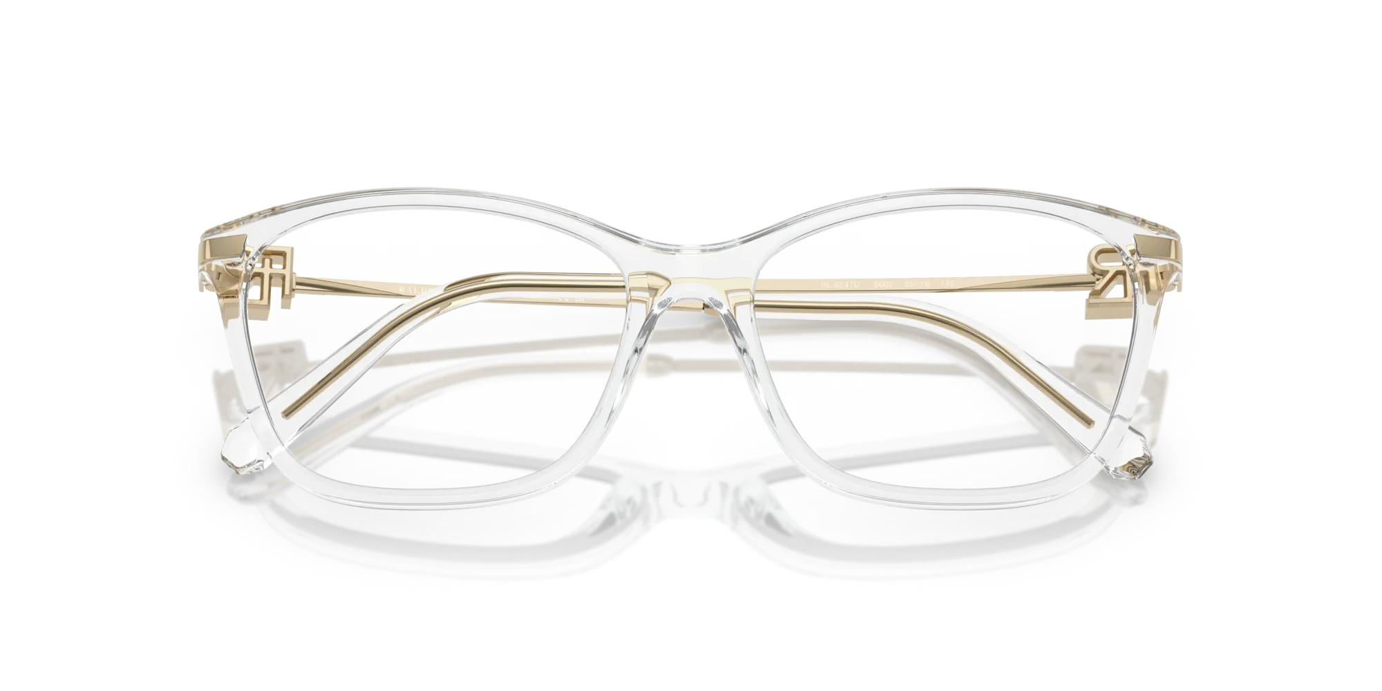 Ralph Lauren RL6247U 5002 Montature da vista Iniettato Trasparente Farfalla Normale - immagine 2