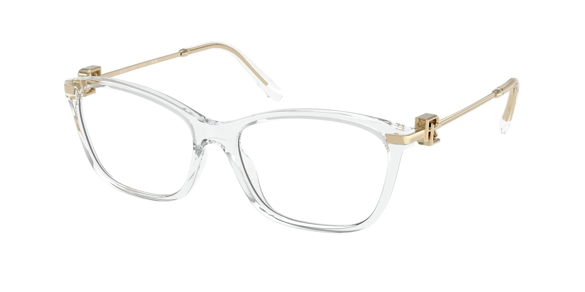 Ralph Lauren RL6247U 5002 Montature da vista Iniettato Trasparente Farfalla Normale - immagine 1