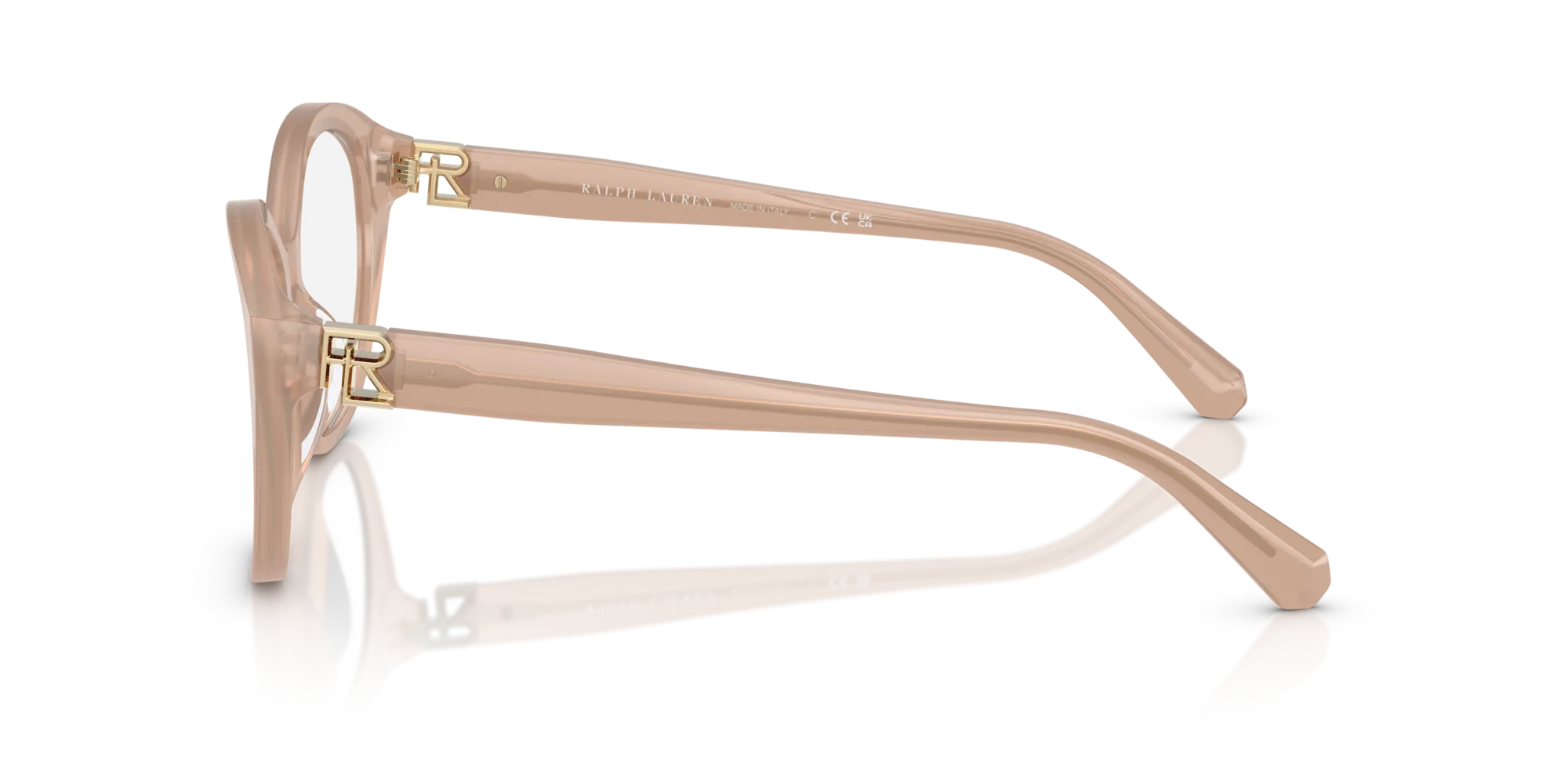 Ralph Lauren RL6246U 6217 Montature da vista Acetato Marrone Farfalla Normale - immagine 4