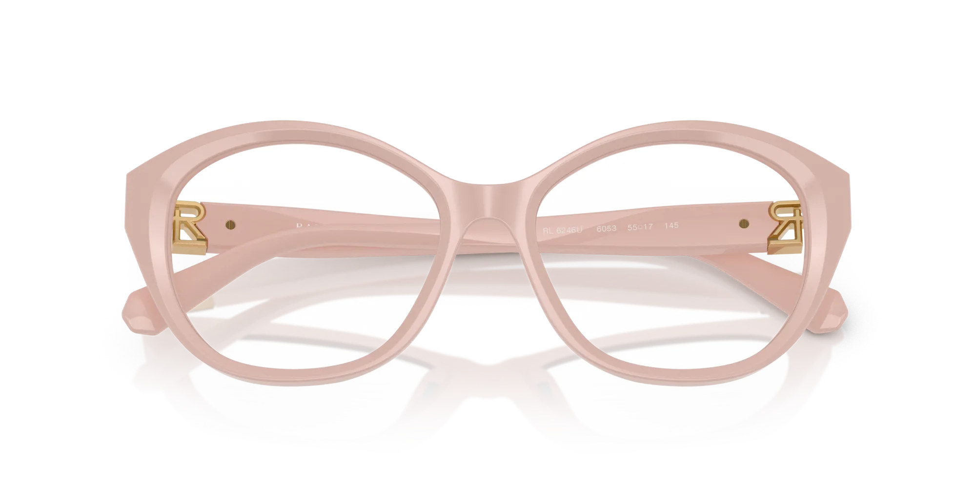 Ralph Lauren RL6246U 6053 Montature da vista Acetato Rosa Farfalla Normale - immagine 2