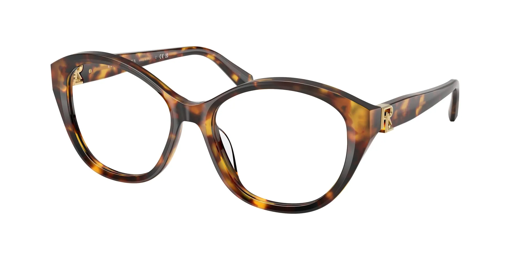 Ralph Lauren RL6246U 5134 Montature da vista Acetato Tartaruga Farfalla Normale - immagine 1