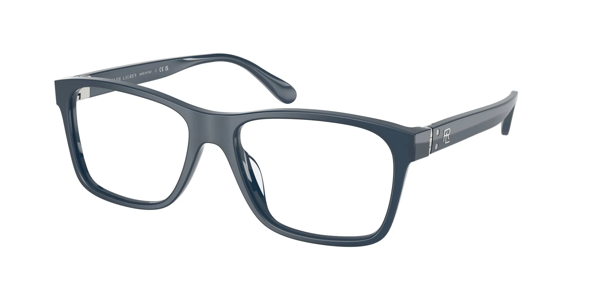 Ralph Lauren RL6240U 5377 Montature da vista Acetato Blu Trasparente Squadrata Normale - immagine 1