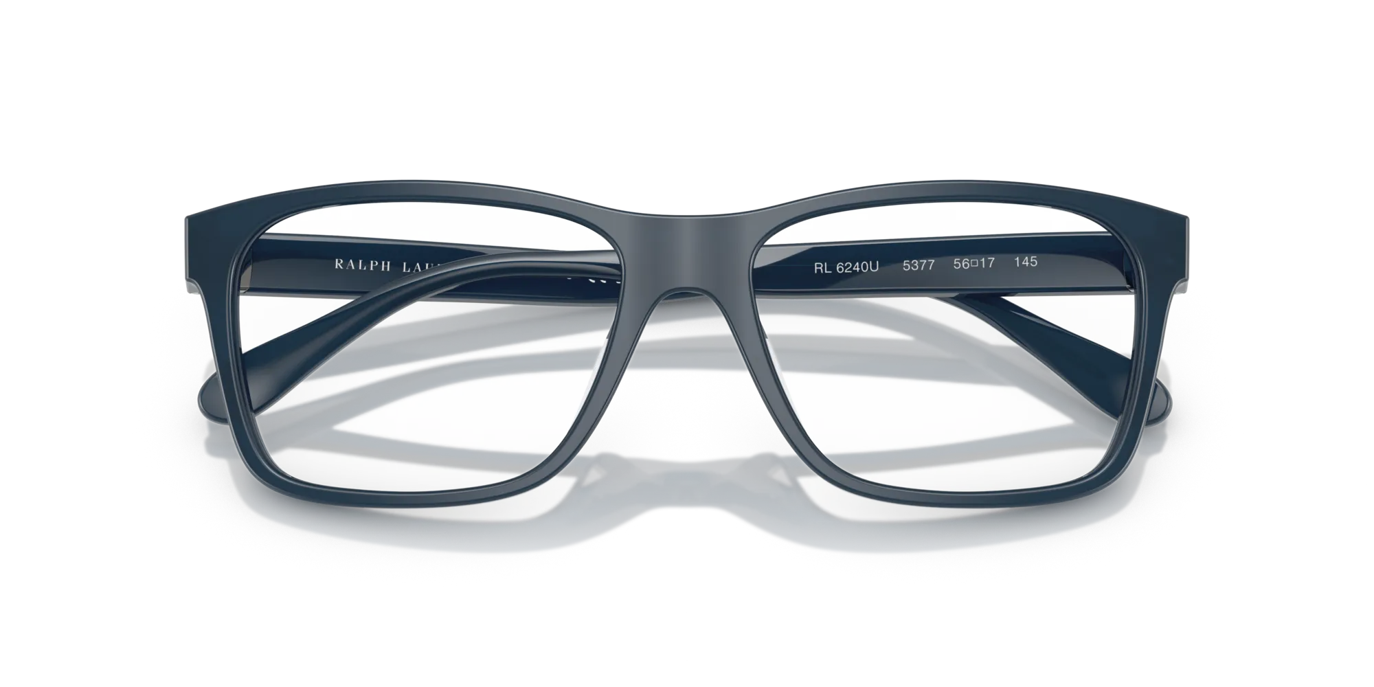 Ralph Lauren RL6240U 5377 Montature da vista Acetato Blu Trasparente Squadrata Normale - immagine 2