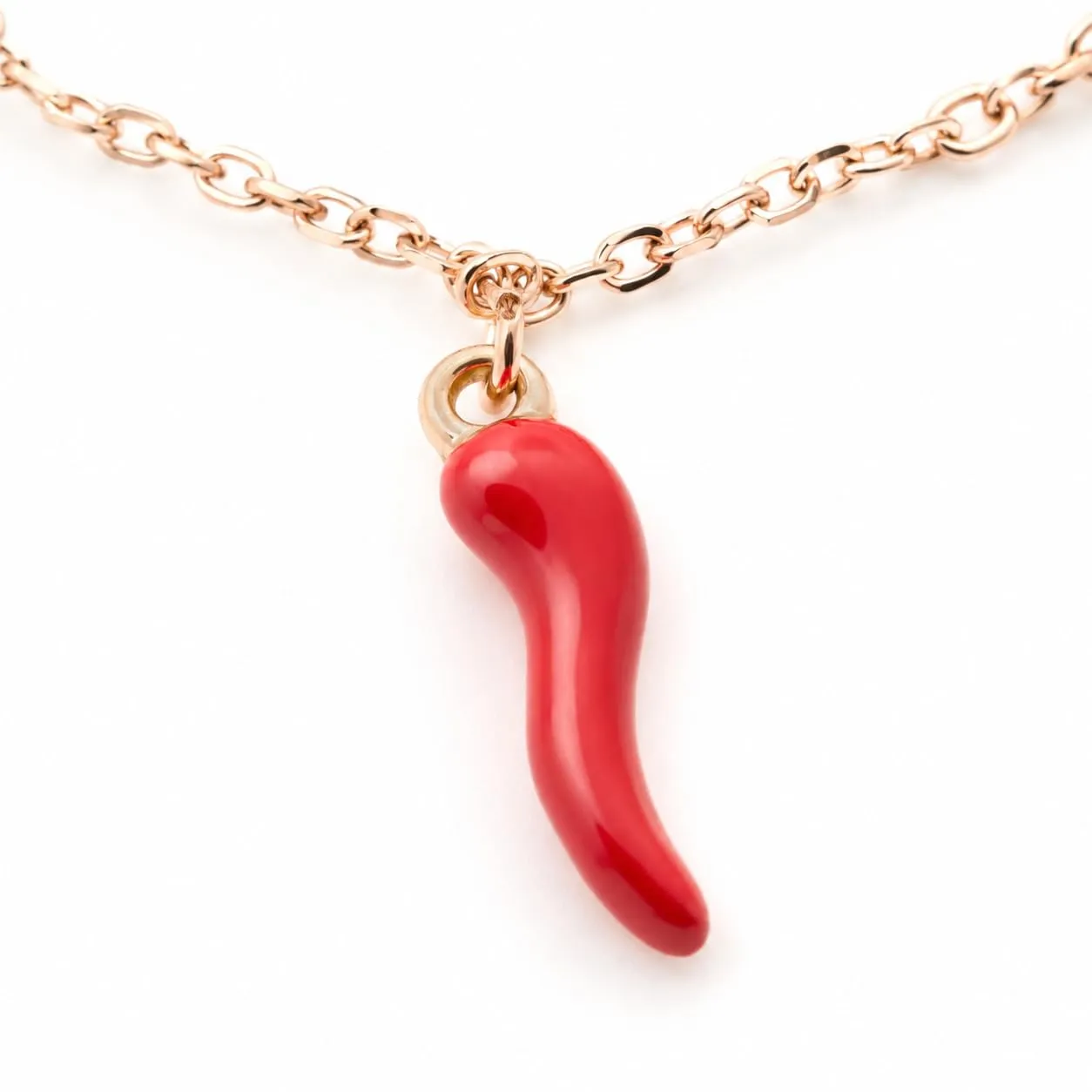 Louis Ciocchetti Bracciale in Acciaio con Corno Portafortuna – Bracciale Regolabile Uomo e Donna con Chiusura a Moschettone, Lunghezza 16 cm + 5 cm - immagine 3