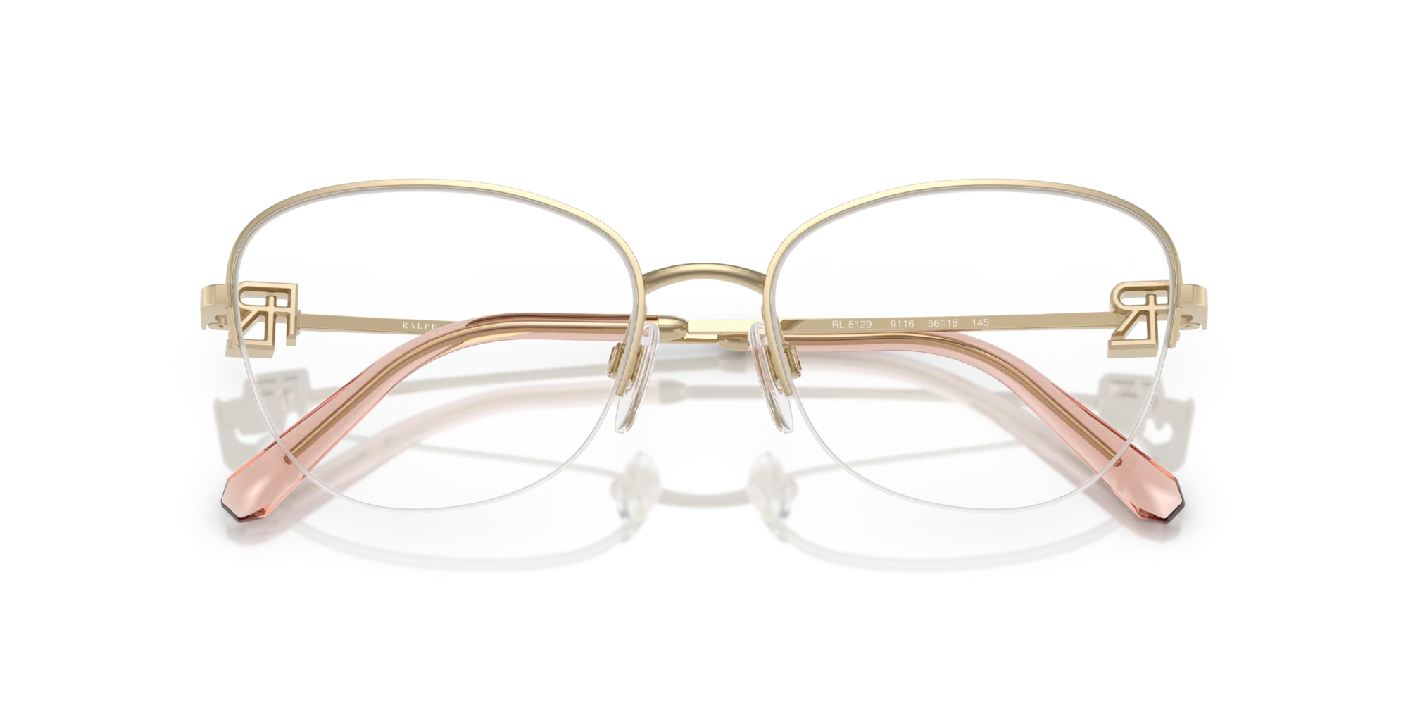 Ralph Lauren RL5129 9116 Montature da vista Metallo Oro Farfalla Normale - immagine 2