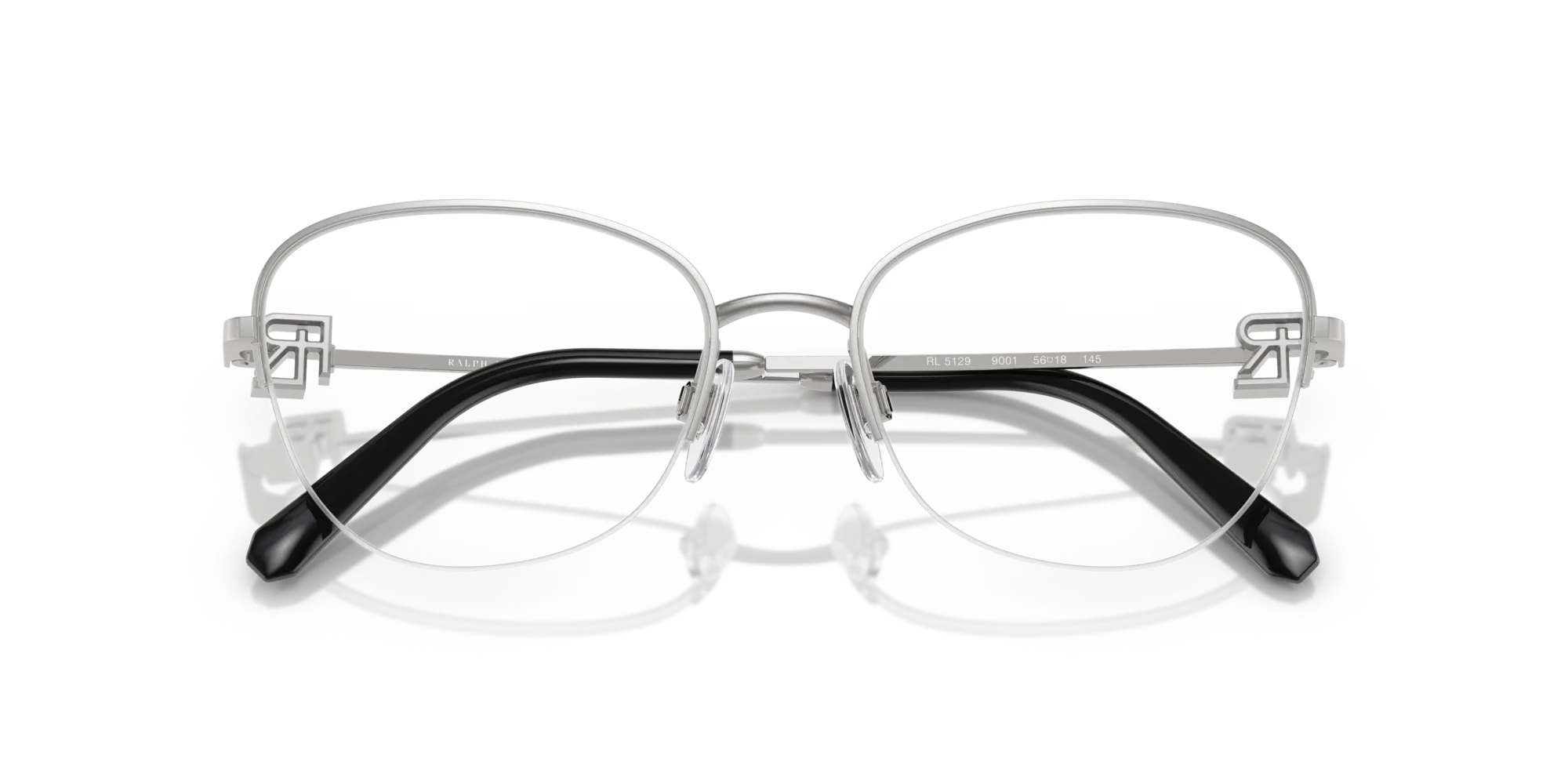 Ralph Lauren RL5129 9001 Montature da vista Metallo Argento Farfalla Normale - immagine 2