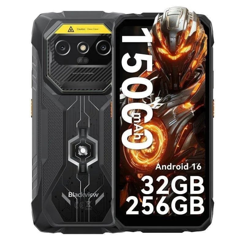 Blackview ROCK 1 Pro 4G 8GB 256GB 6.56" Nero - immagine 1