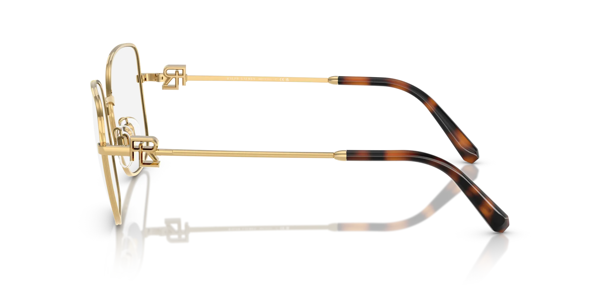Ralph Lauren RL5128 9004 Montature da vista Acciaio Oro Trasparente Squadrata Normale - immagine 4