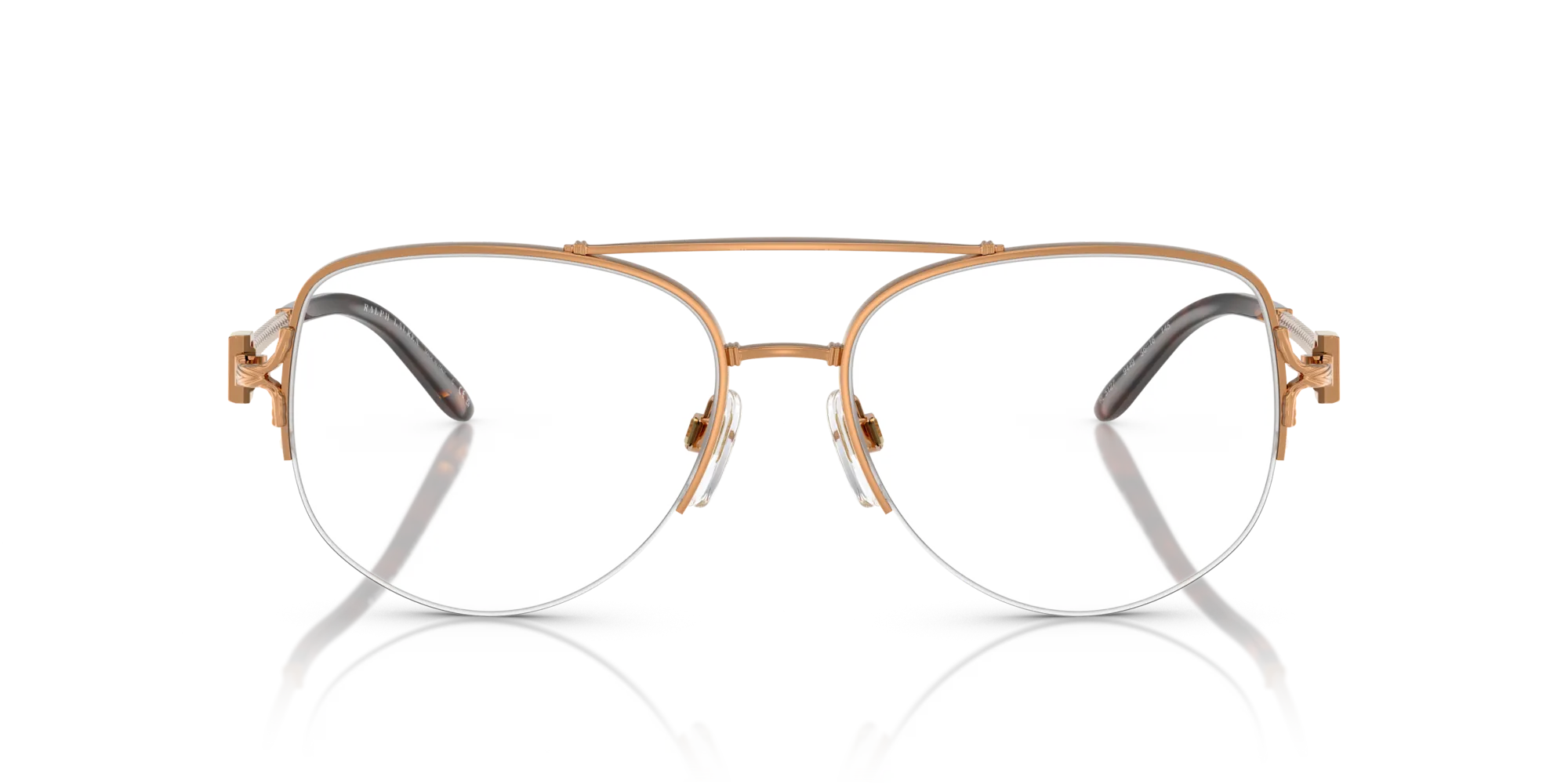 Ralph Lauren RL5127 9449 Montature da vista Acciaio Oro Pilot Normale - immagine 3