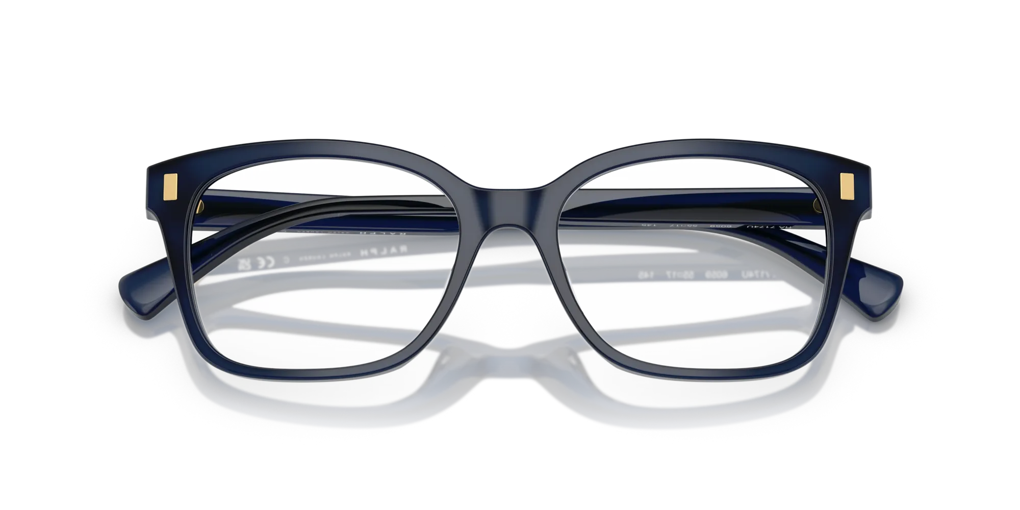 Ralph Lauren RA7174U 6059 Montature da vista Acetato Blu Squadrata Normale - immagine 2