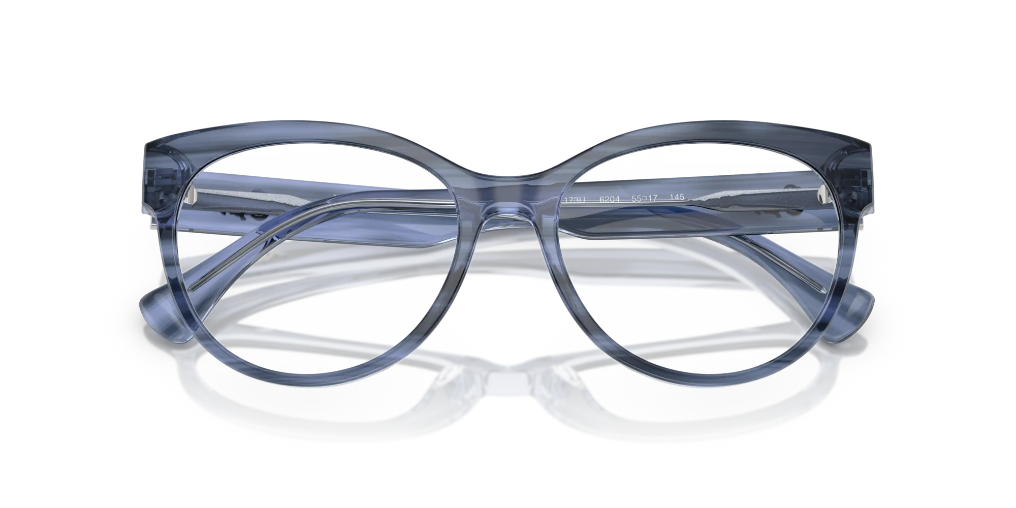 Ralph Lauren RA7173U 6204 Montature da vista Acetato Blu Pantos Normale - immagine 2