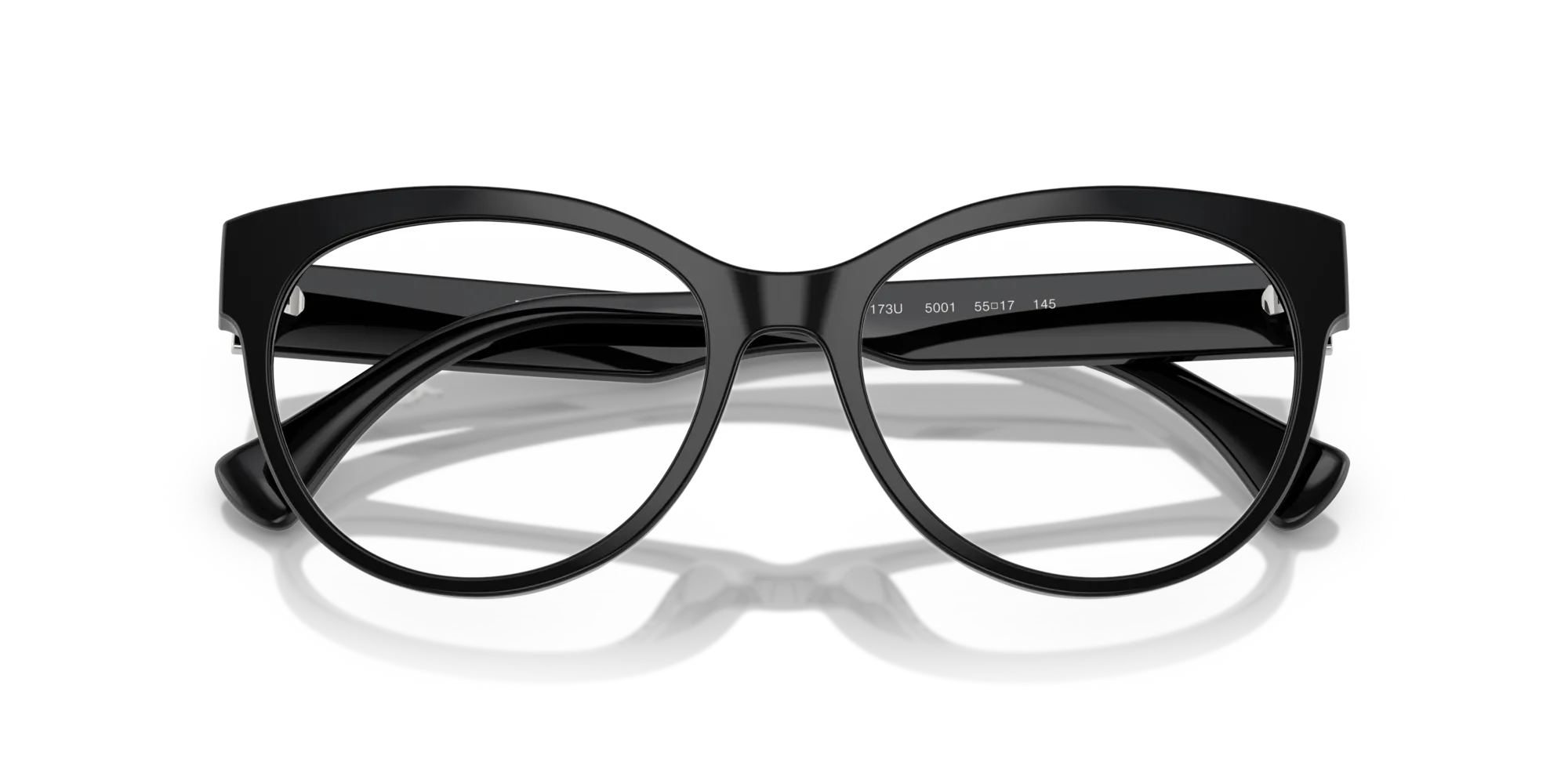 Ralph Lauren RA7173U 5001 Montature da vista Acetato Nero Pantos Normale - immagine 2