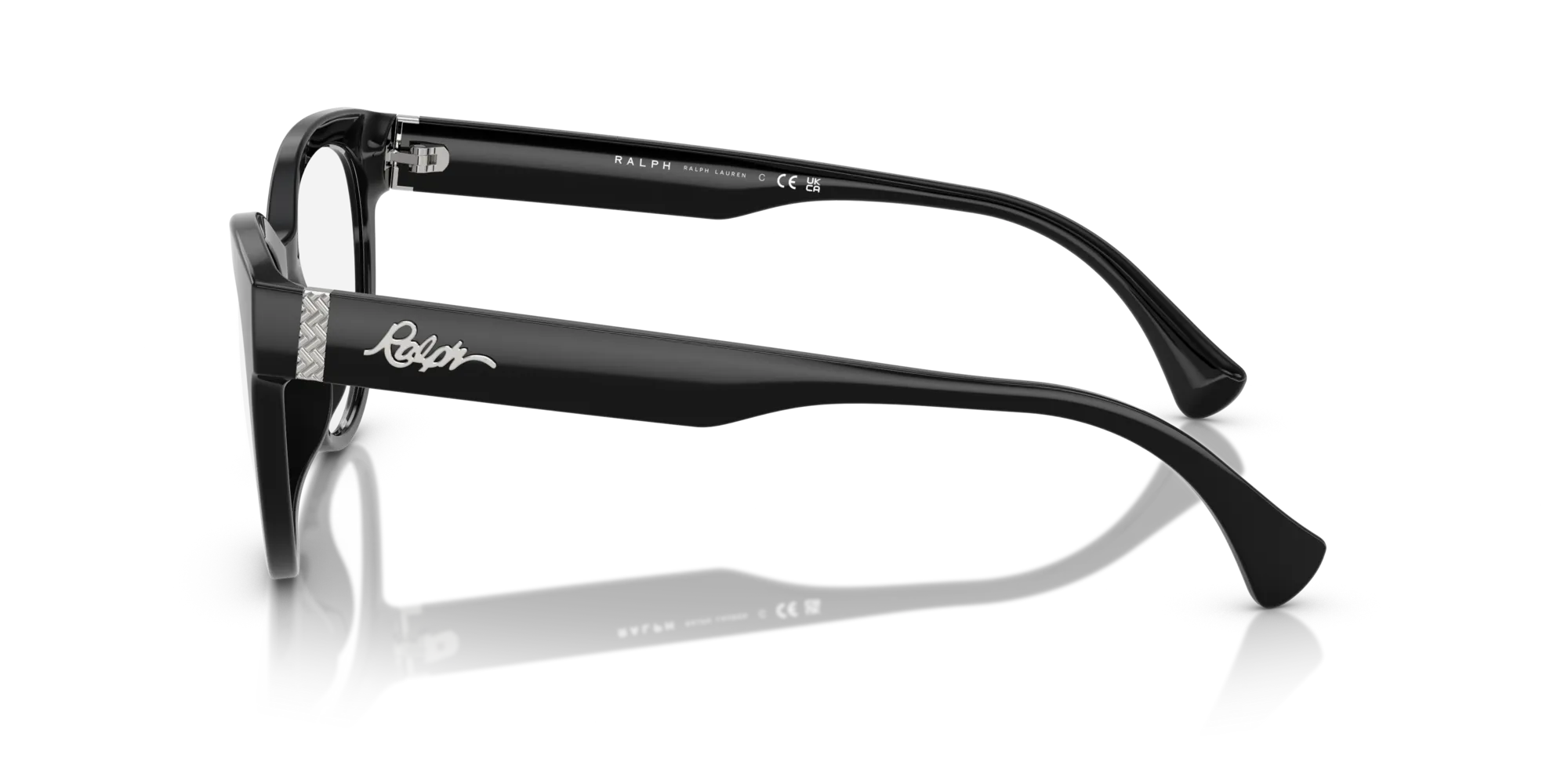 Ralph Lauren RA7173U 5001 Montature da vista Acetato Nero Pantos Normale - immagine 4