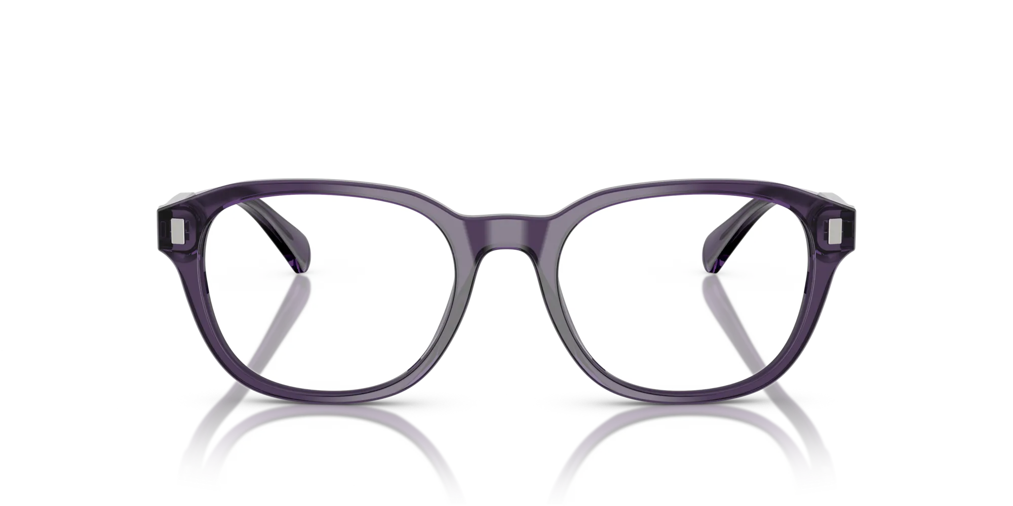 Ralph Lauren RA7172U 5575 Montature da vista Acetato Viola Geometrica Normale - immagine 3