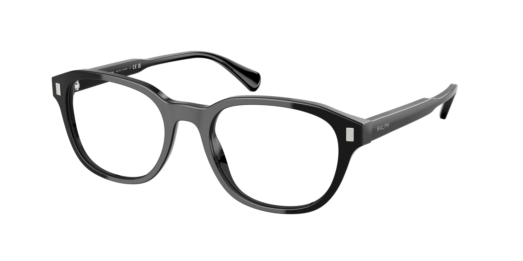Ralph Lauren RA7172U 5001 Montature da vista Acetato Nero Geometrica Normale - immagine 1