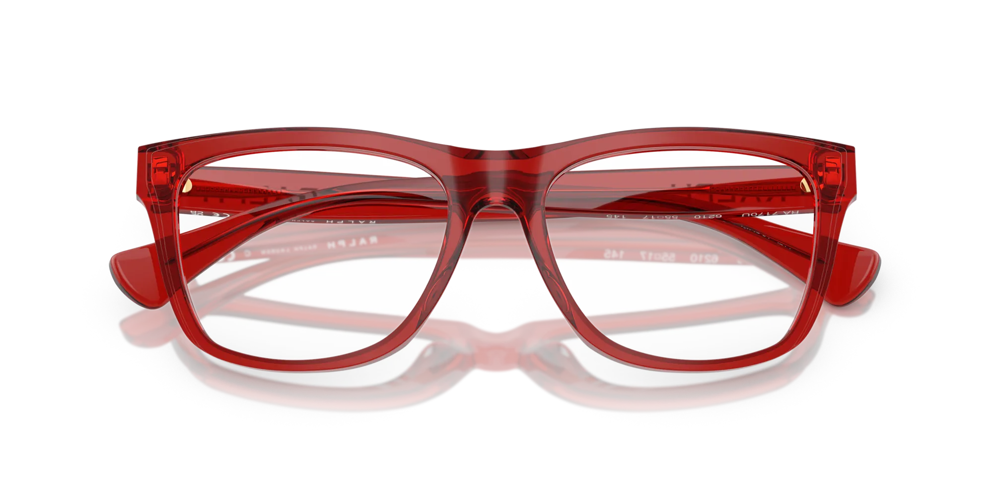 Ralph Lauren RA7170U 6210 Montature da vista Acetato Viola Squadrata Normale - immagine 2