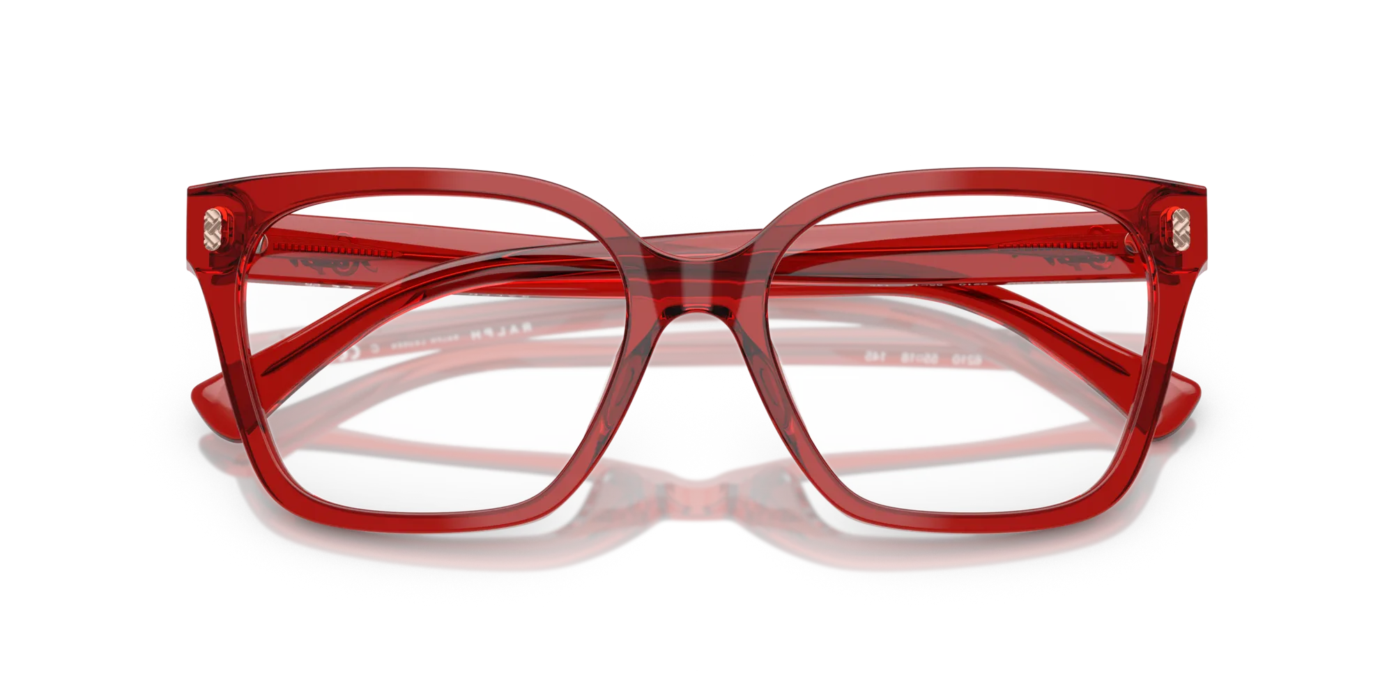 Ralph Lauren RA7158U 6210 Montature da vista Acetato Viola Squadrata Normale - immagine 2