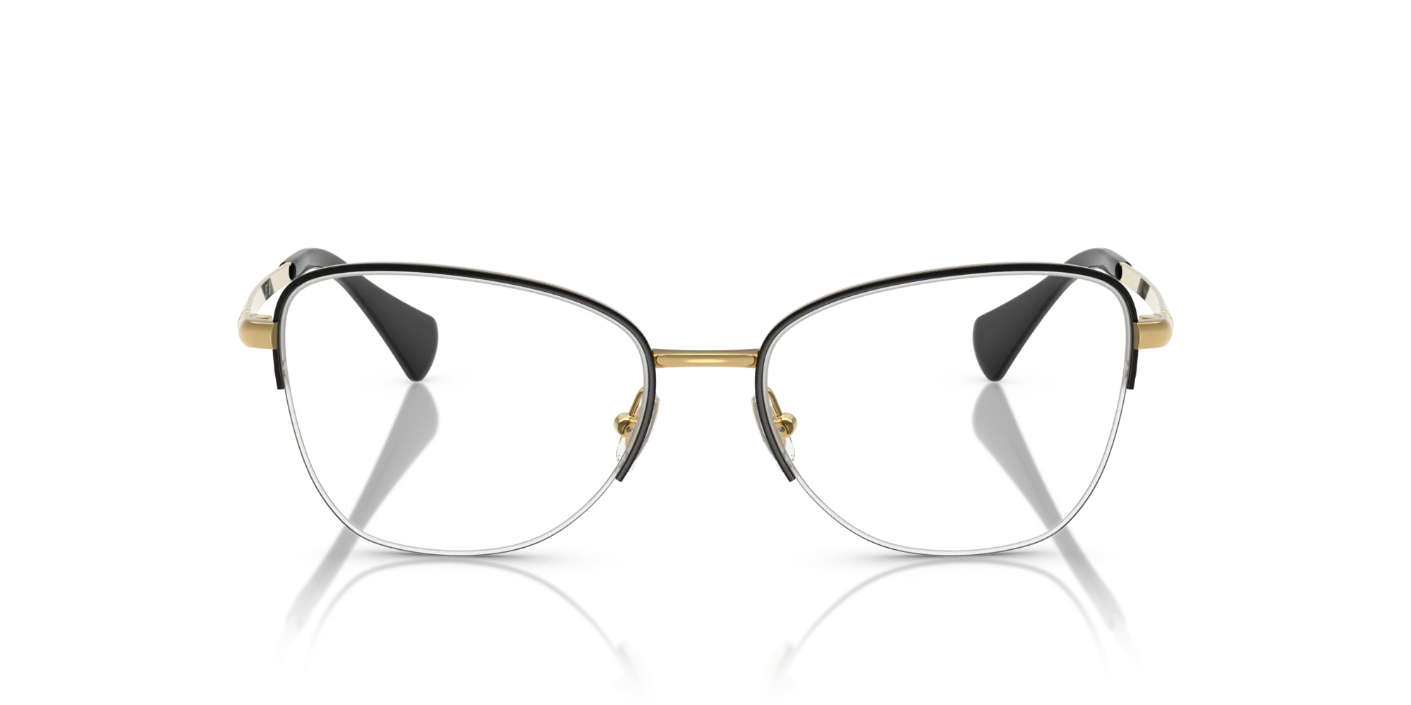 Ralph Lauren RA6061 9443 Montature da vista Metallo Nero Geometrica Normale - immagine 3