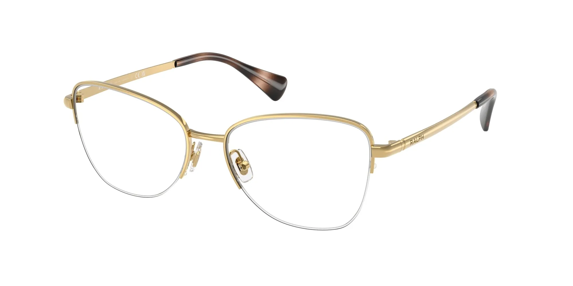Ralph Lauren RA6061 9004 Montature da vista Metallo Oro Geometrica Normale - immagine 1