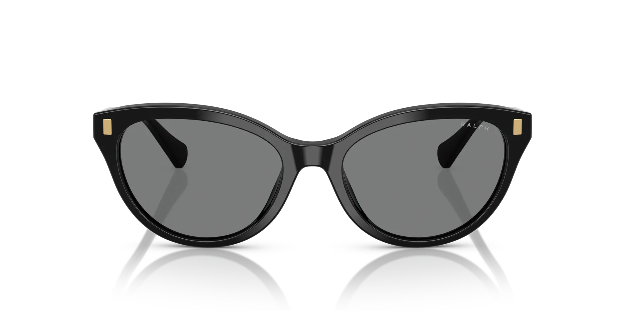 Ralph Lauren RA5326U 500187 Occhiali da sole Acetato Nero Grigio Cat Eye Normale - immagine 3