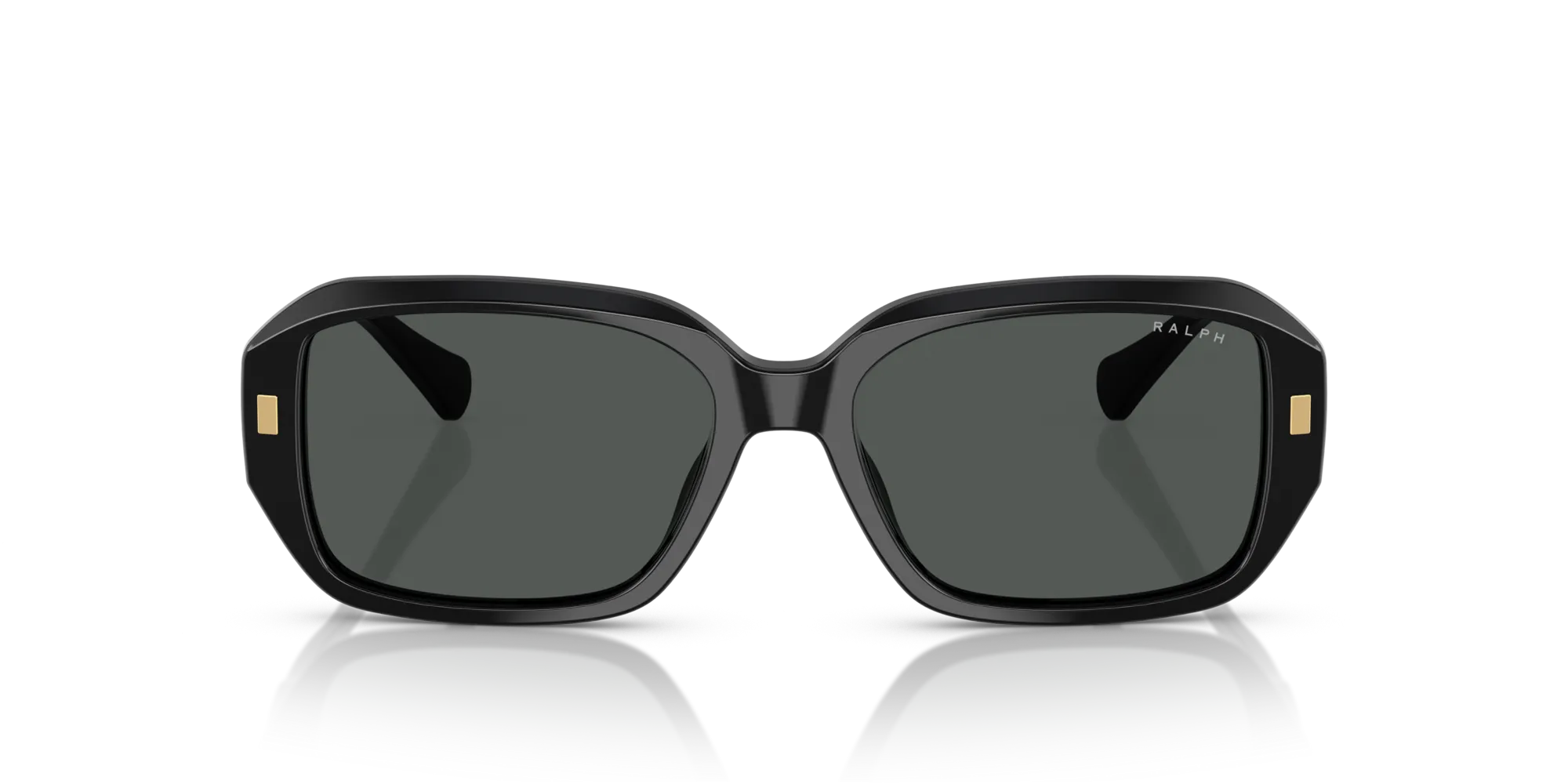 Ralph Lauren RA5325U 500187 Occhiali da sole Acetato Nero Grigio Squadrata Normale - immagine 3