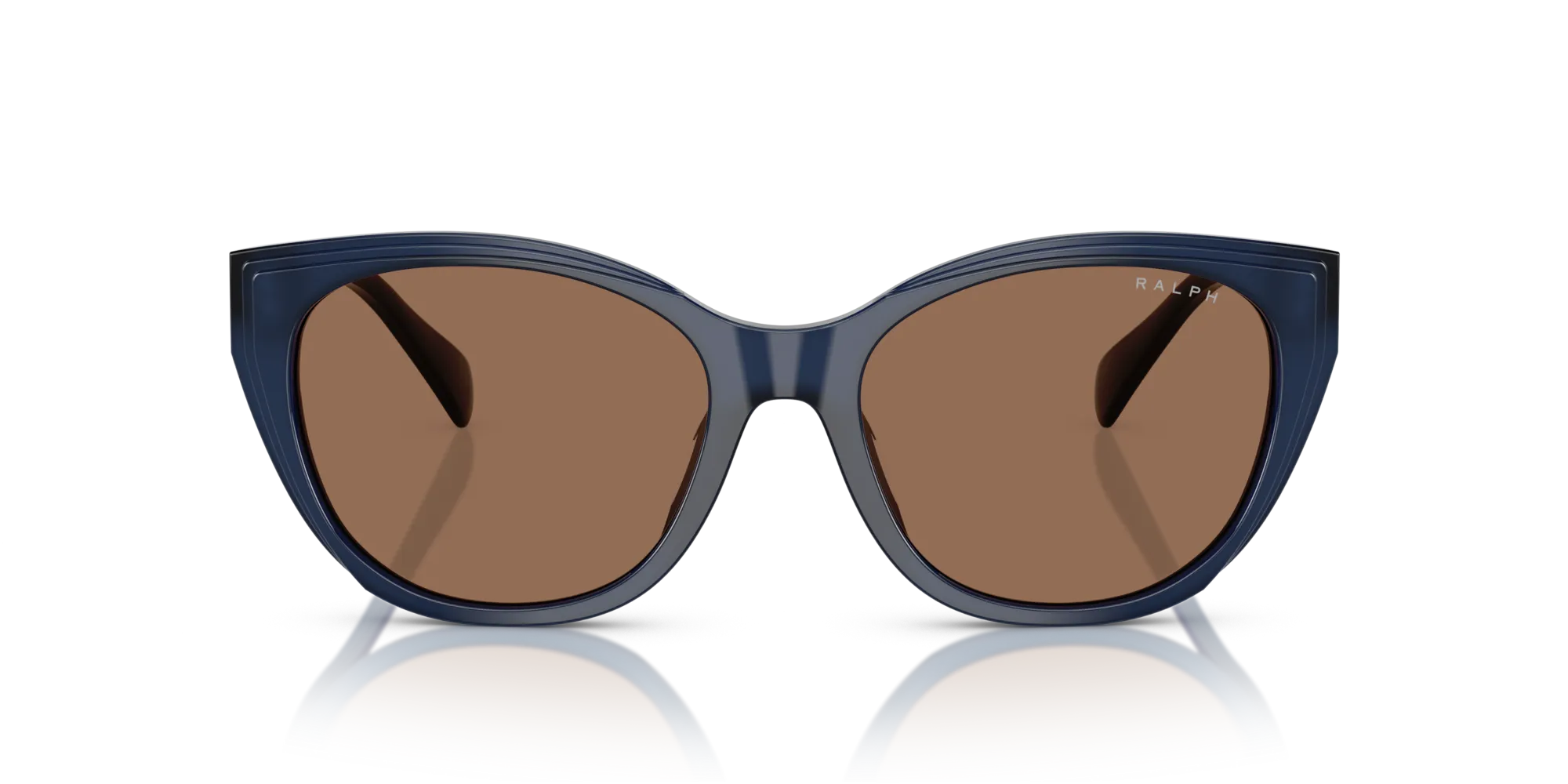 Ralph Lauren RA5324U 605973 Occhiali da sole Acetato Blu Marrone Squadrata Normale - immagine 3