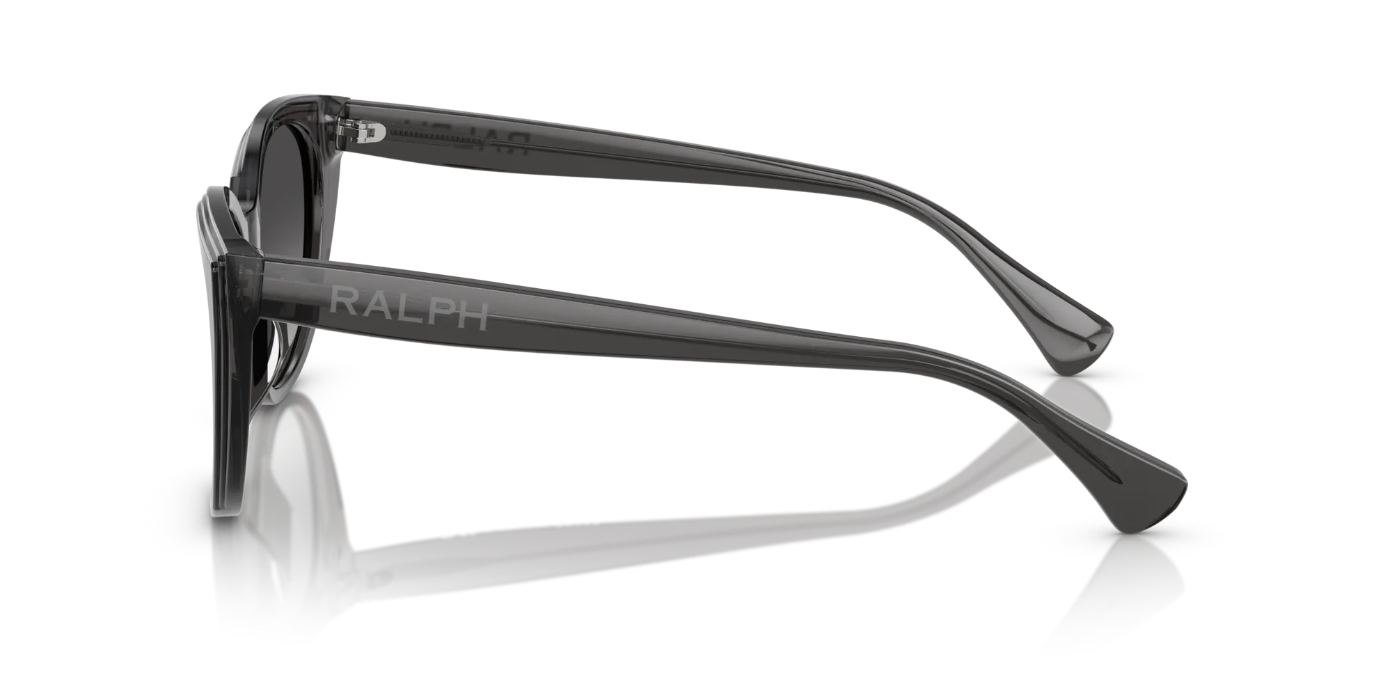 Ralph Lauren RA5324U 55368G Occhiali da sole Acetato Grigio Grigio Squadrata Normale Sfumato - immagine 4