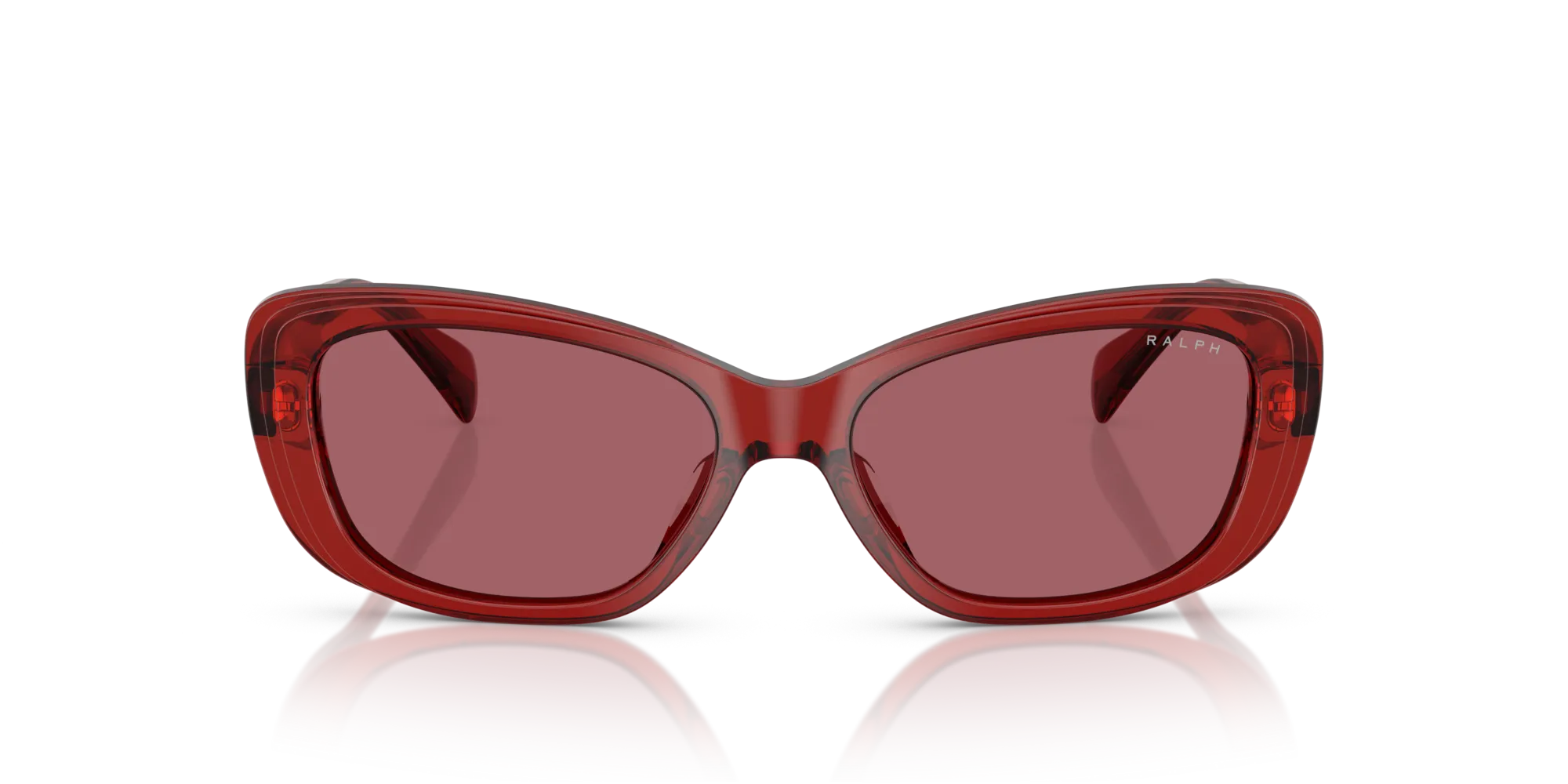 Ralph Lauren RA5322U 621069 Occhiali da sole Acetato Viola Bordeaux Squadrata Normale - immagine 3